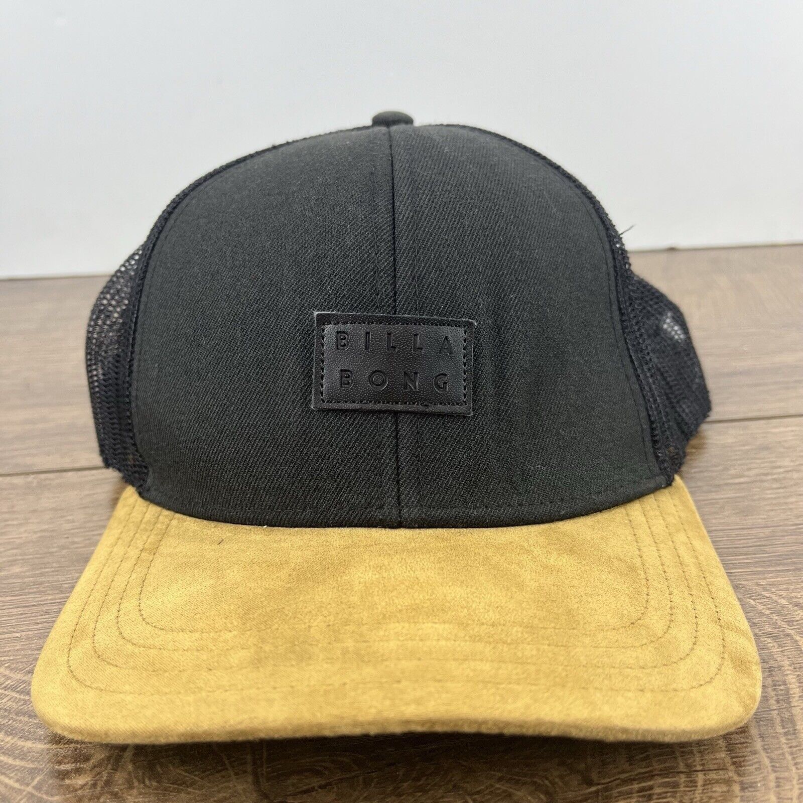 Billabong Billabong Hat Billa Bong Snapback Hat Black Hat Adjustable B Size ONE SIZE - 4 Thumbnail