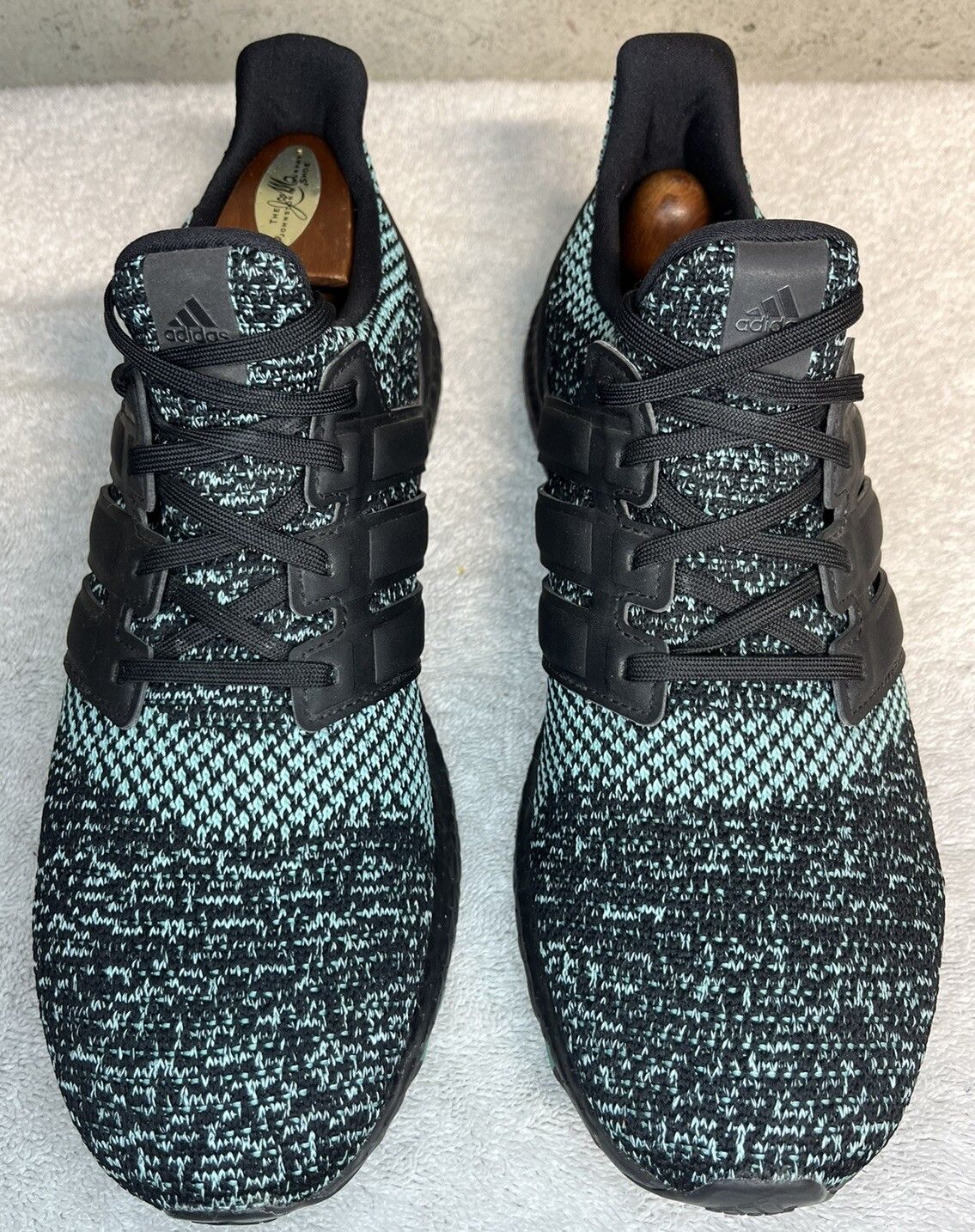Adidas Adidas Ultra Boost 4.0 Core Black True Green Size 10 Shoes Size US 10 / EU 43 - 1 Thumbnail