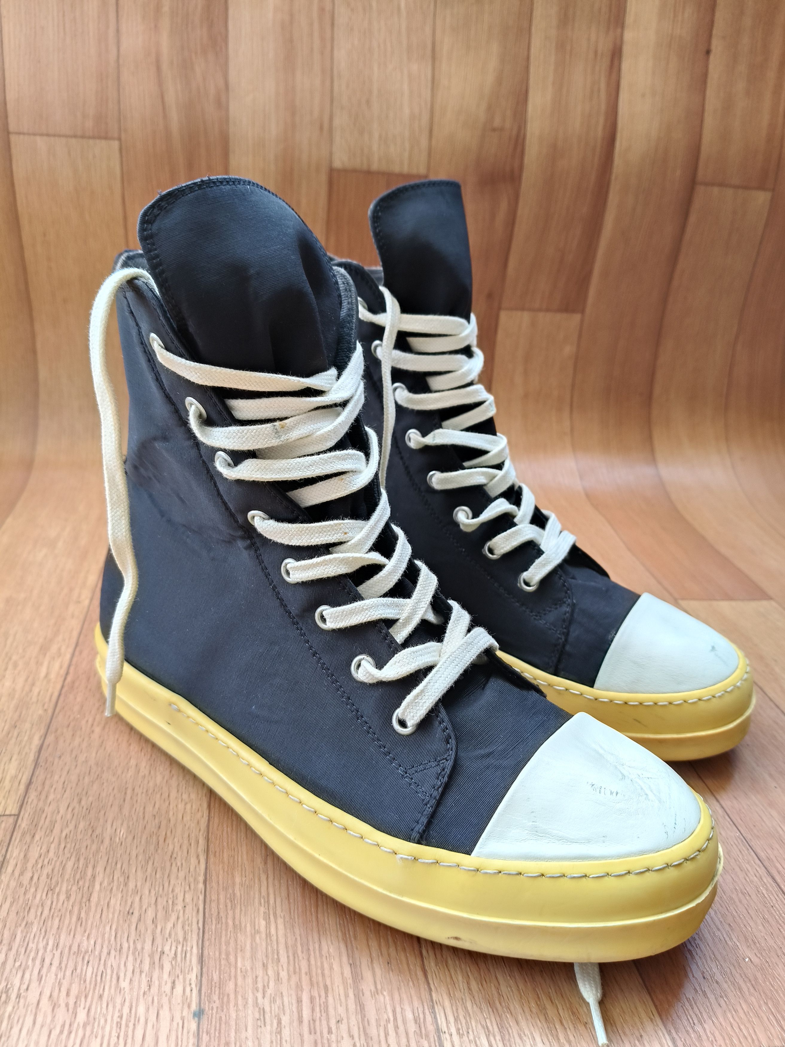 Rick Owens Drkshdw Rick Owens drkshdw hightop sneakers Size US 7.5 / EU 40-41 - 1 Thumbnail