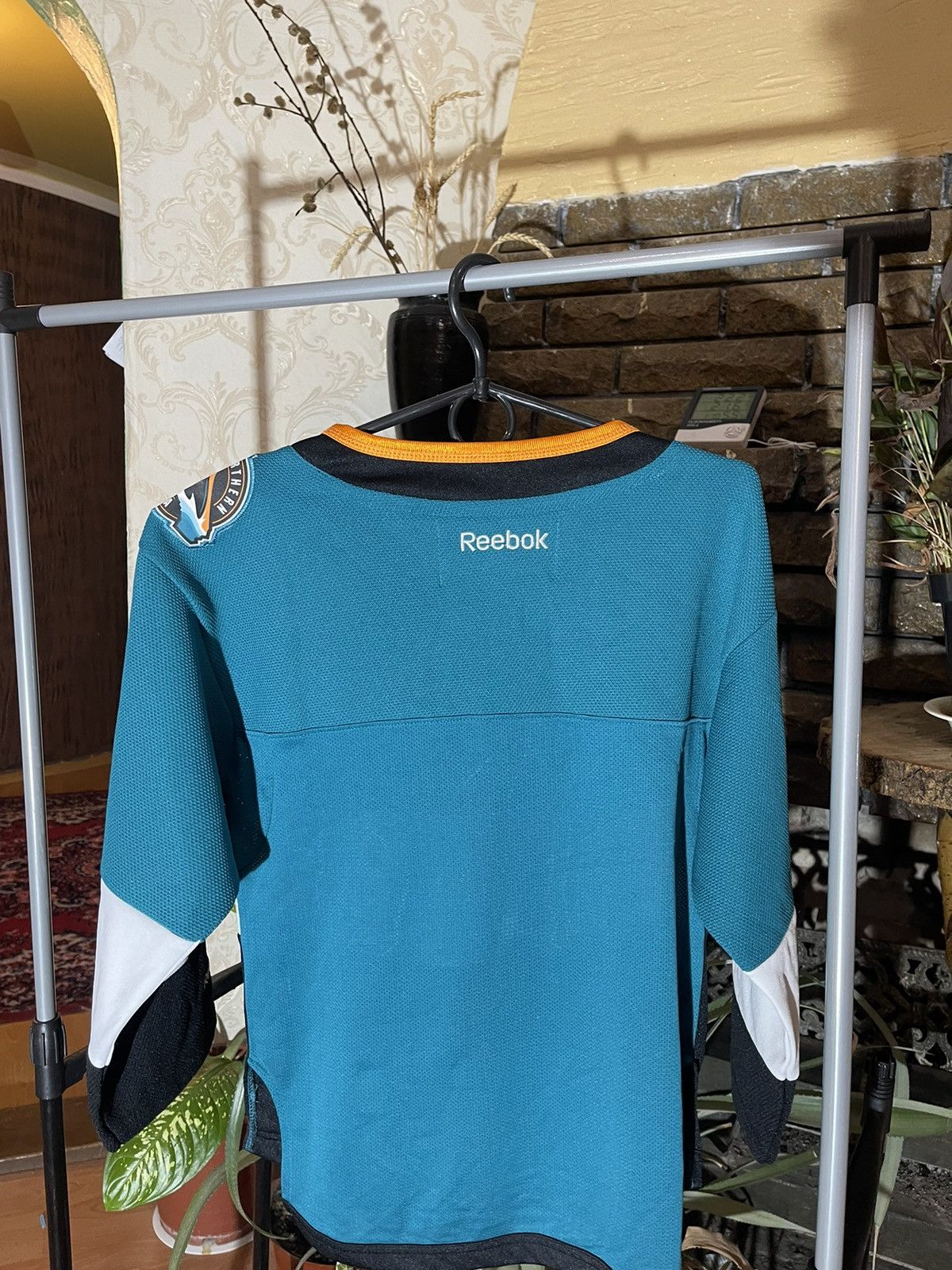 NFL × Vintage San Jose Sharks jersey Reebok Stadium Series mens S Size US S / EU 44-46 / 1 - 5 Thumbnail
