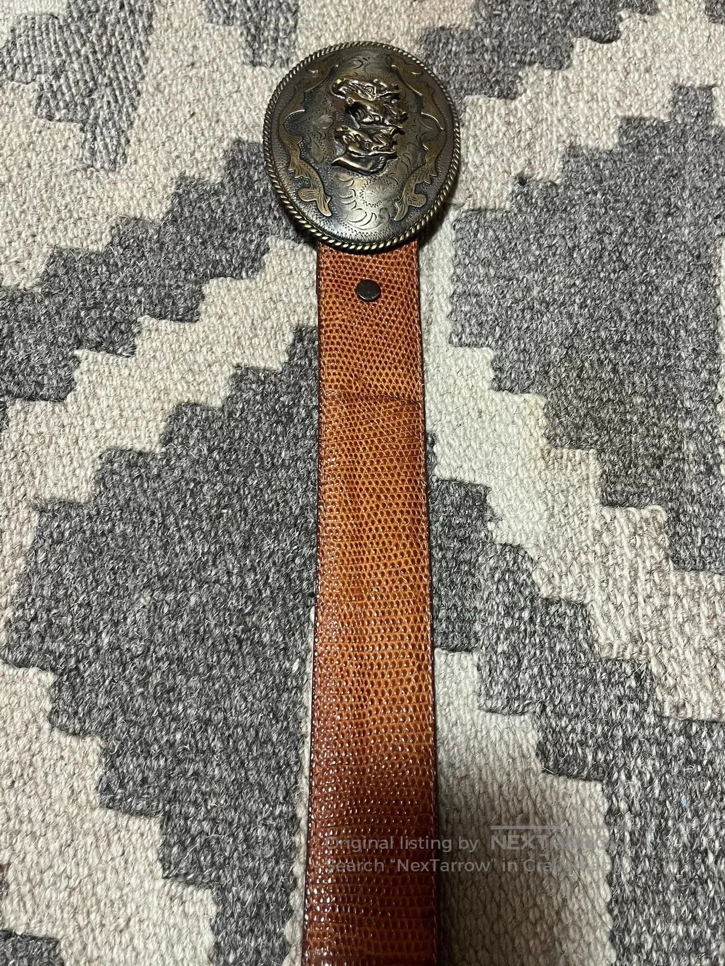 RRL Ralph Lauren Ralph Lauren Vintage Western Belt. Size ONE SIZE - 3 Thumbnail