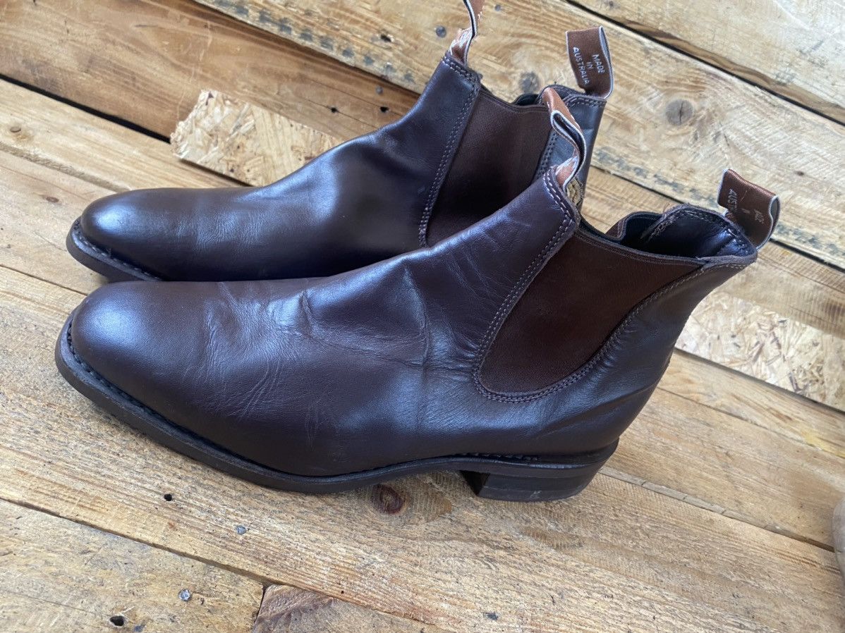 R.M. Williams R.M.williams brown chelsea leather boots sz 7.5H Size US 8.5 / EU 41-42 - 4 Thumbnail