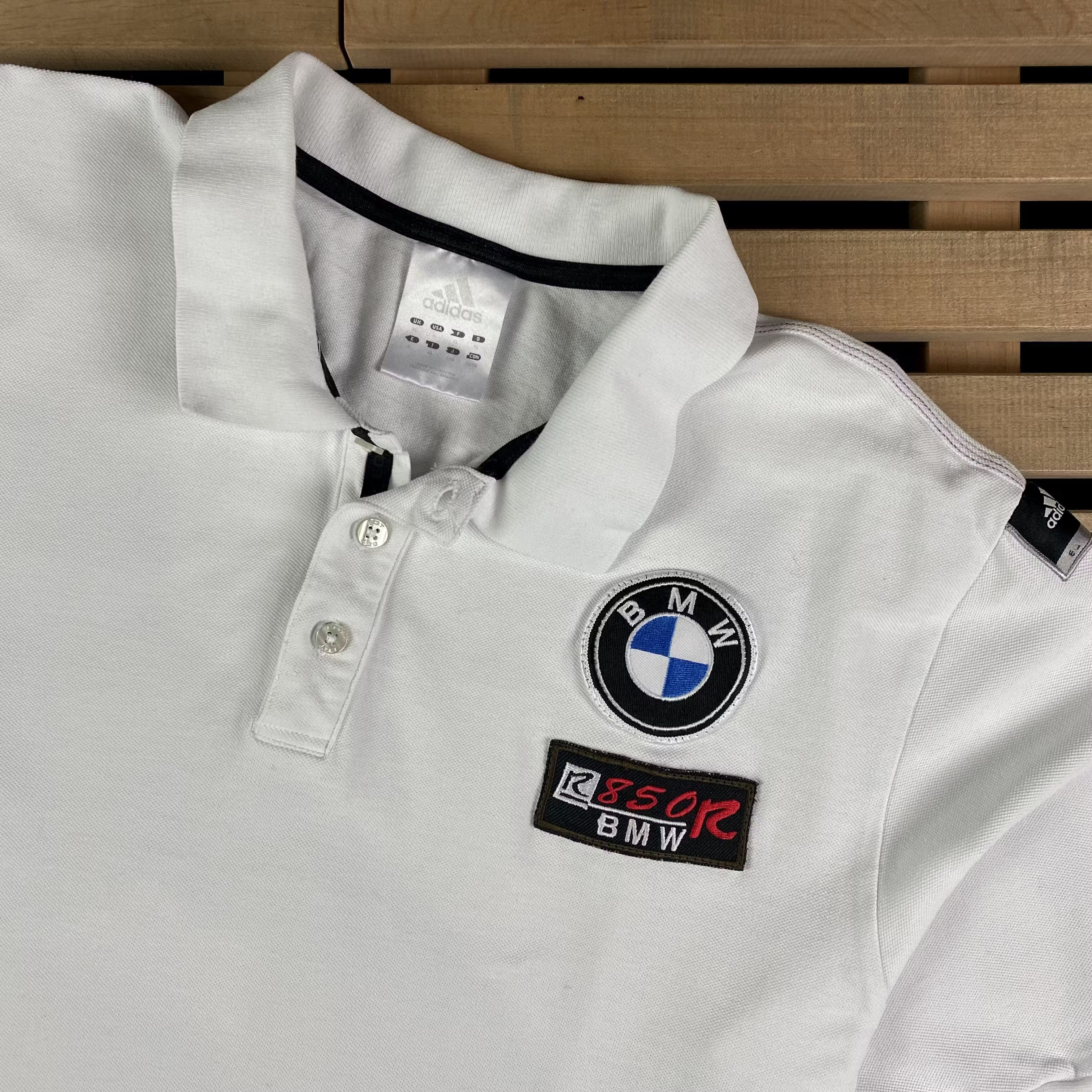 Adidas × BMW Men’s Polo T-Shirt Adidas BMW Vintage Size XL Size US XL / EU 56 / 4 - 2 Thumbnail