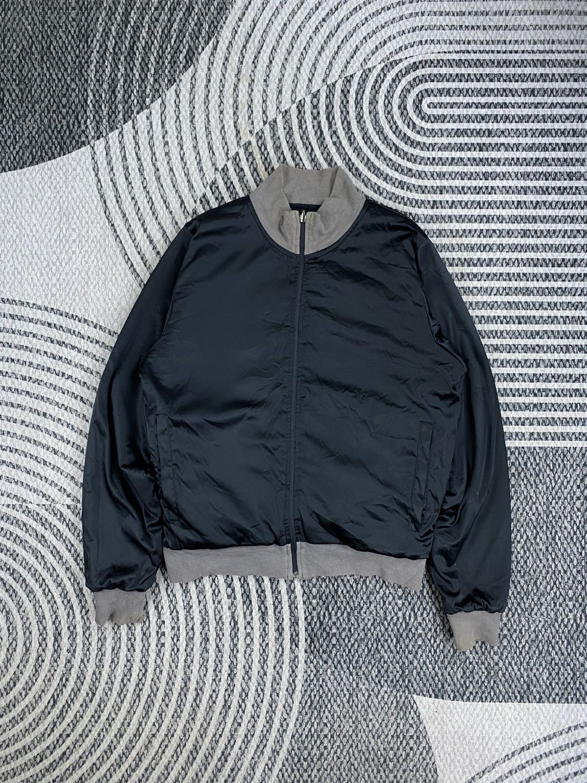 Emporio Armani 🔥Emporio Armani EA7 Big Logo Spellout Reversible Jacket Size US L / EU 52-54 / 3 - 4 Thumbnail
