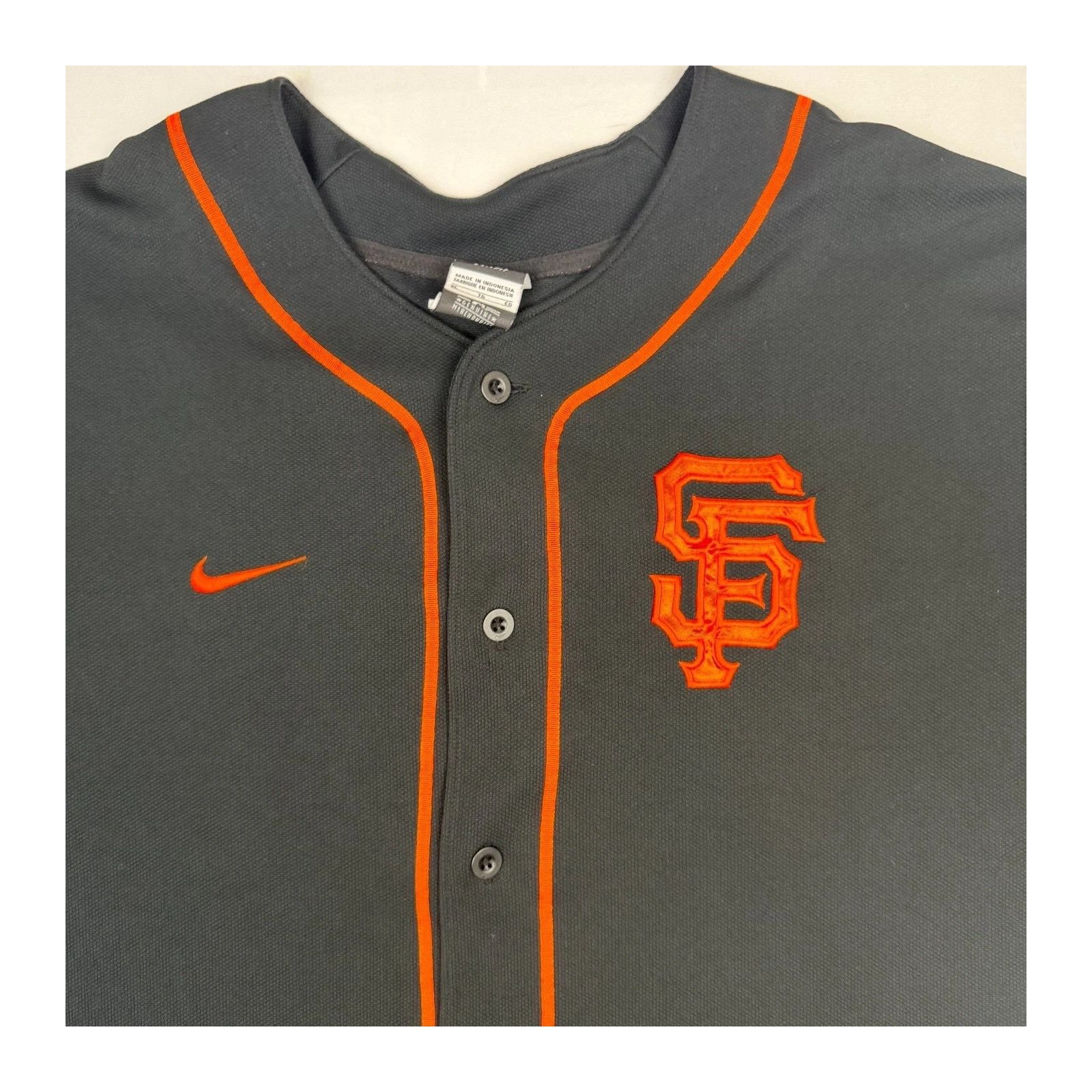 Nike Nike San Francisco Giants MLB Jersey Black Orange XL Blank B Size US XL / EU 56 / 4 - 4 Thumbnail