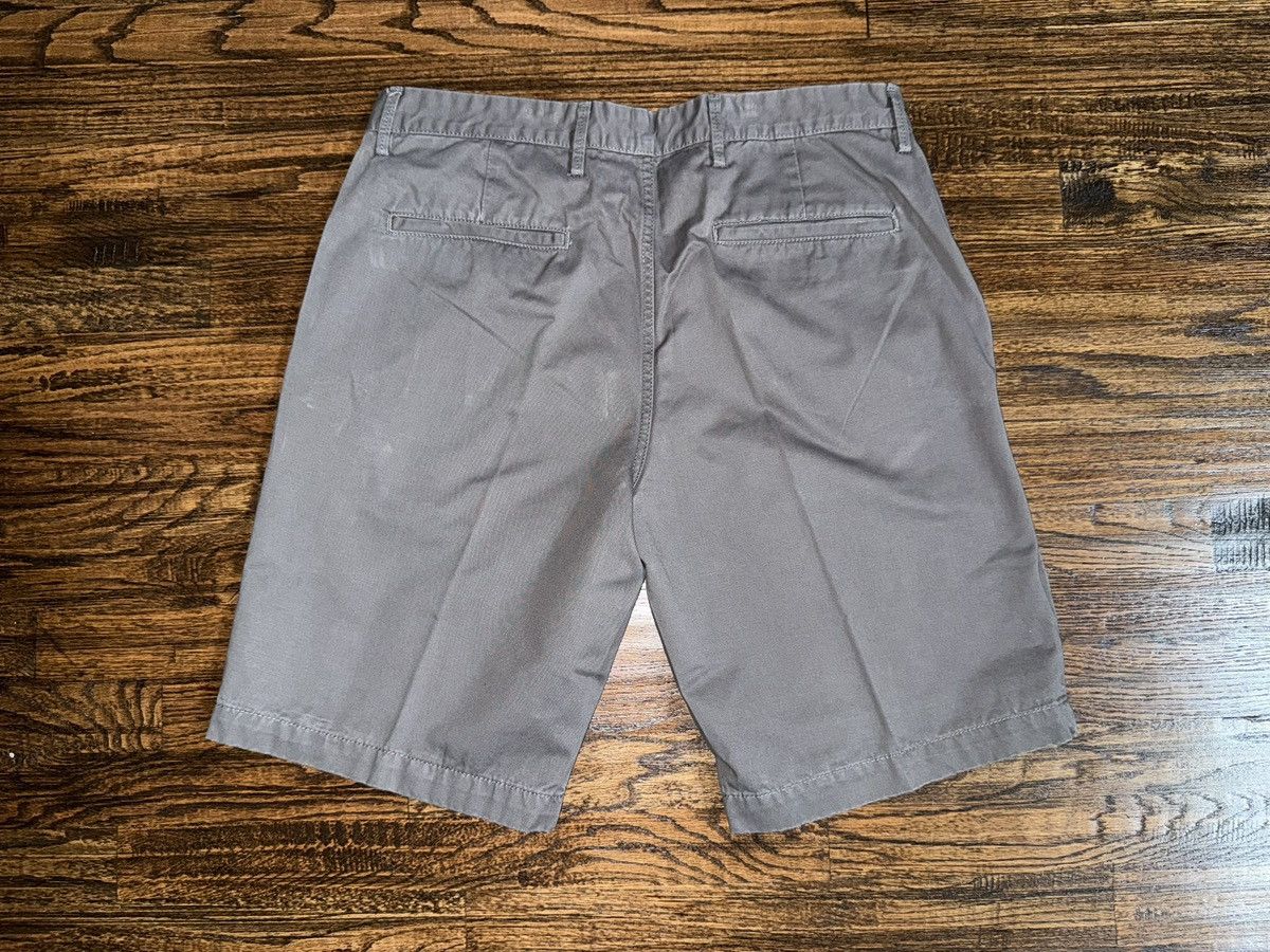 Gap Gap Cotton Drawstring Khaki Shorts 9" Inseam Gray Size 36 Size US 36 / EU 52 - 4 Thumbnail