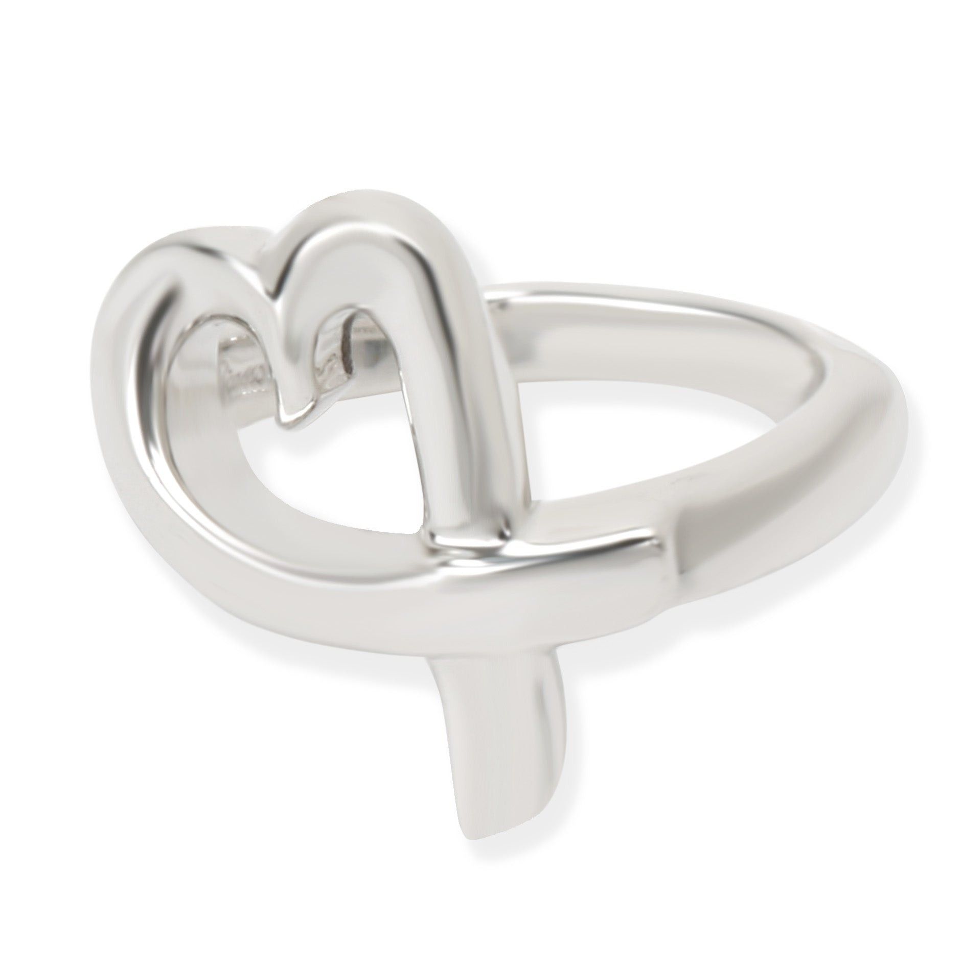 Tiffany & Co. Paloma Picasso Loving Heart Ring in Sterling Silver