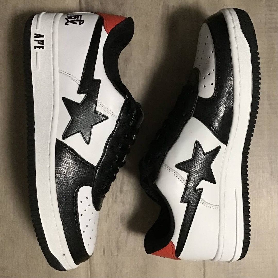 Bape × Nigo 2005 EVOKE × BAPE STA leather sneakers a bathing ape NIGO Size US 10 / EU 43 - 4 Thumbnail