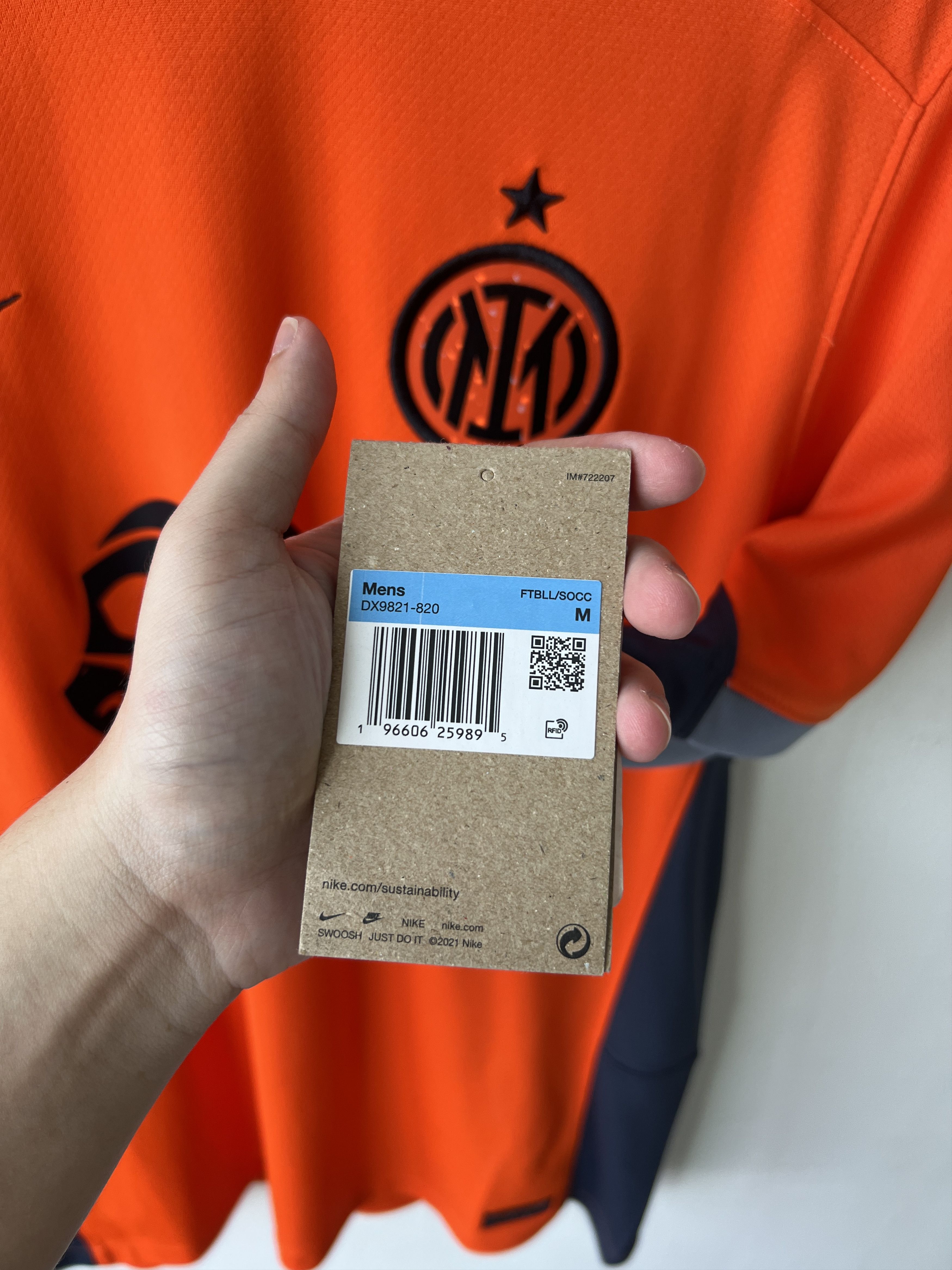 Nike (M) Inter Milan TMNT 2023-24 Third Kit Lautaro #10 (NEW) Size US M / EU 48-50 / 2 - 6 Thumbnail
