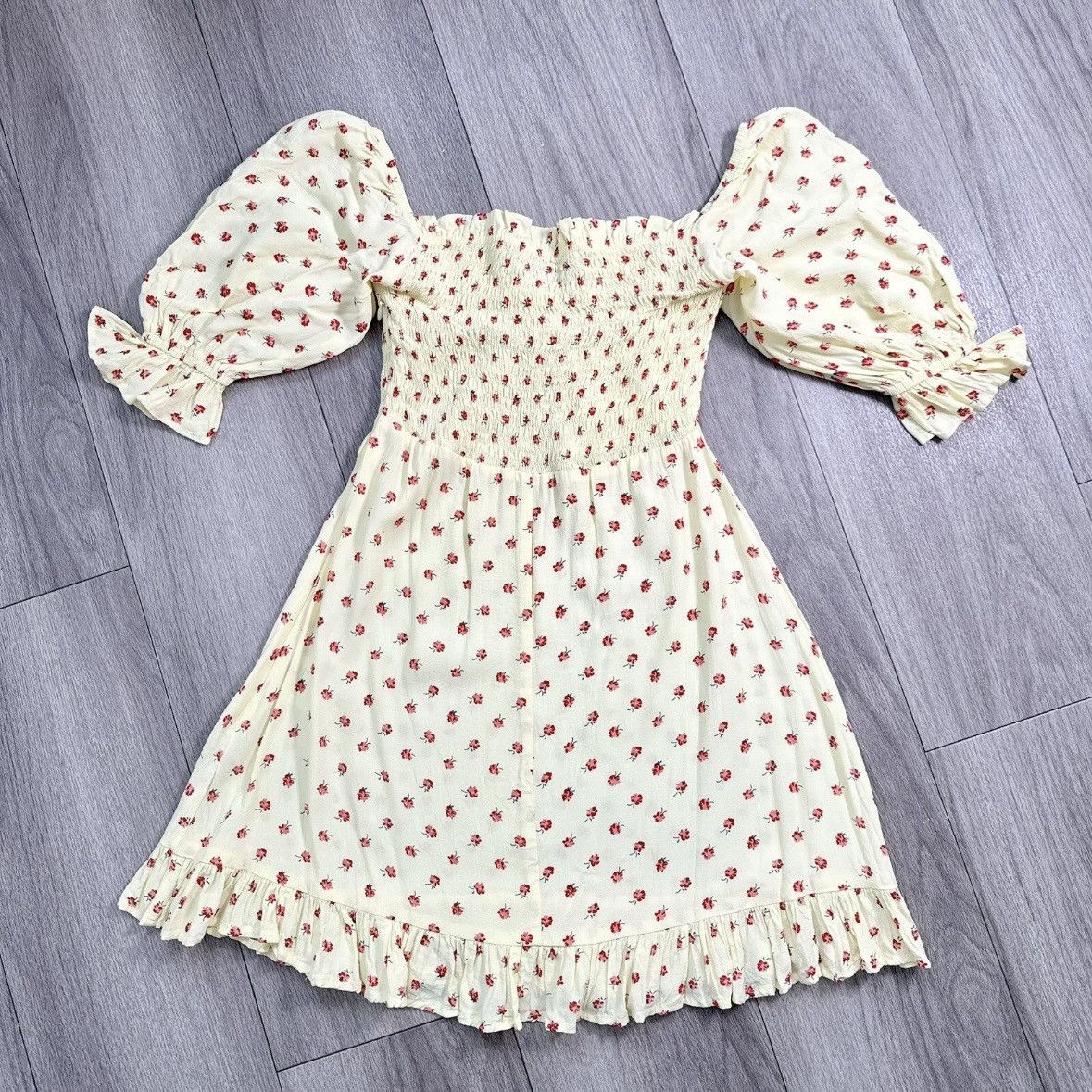 FAITHFULL Faithful the Brand Sage Mini Dress Size XS / US 0-2 / IT 36-38 - 10 Thumbnail