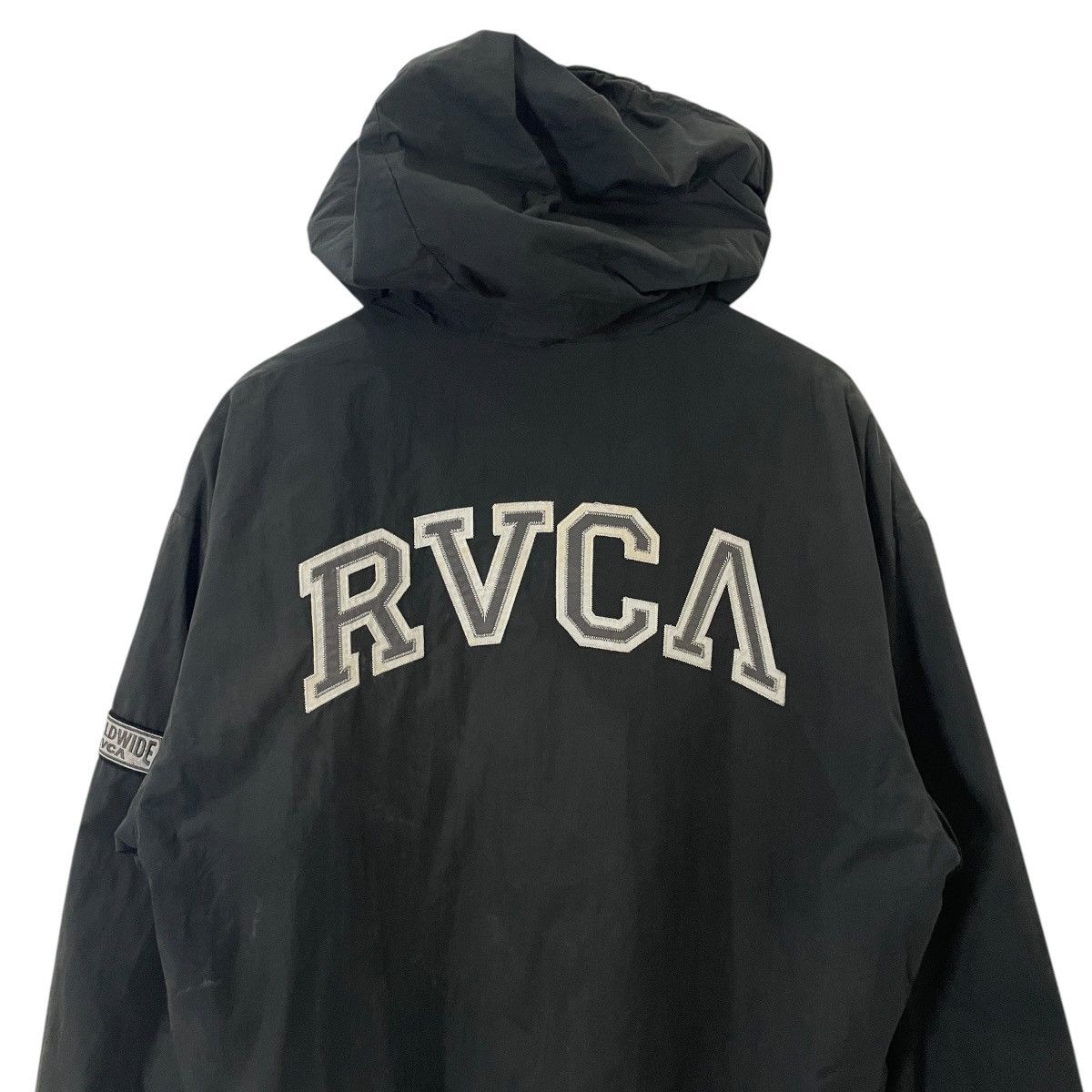 RVCA Vintage Rvca Embroidery Big Logo Jacket Size US XL / EU 56 / 4 - 2 Thumbnail