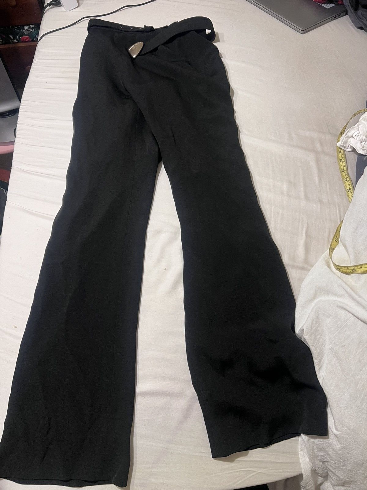 Thierry Mugler Vintage Thierry Mugler Pantsuit with belt Size S / US 4 / IT 40 - 6 Thumbnail