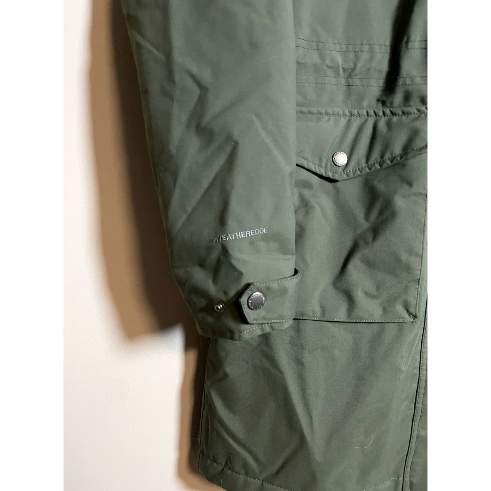 Eddie Bauer Eddie Bauer Womens Hooded Full Zipper Parka Jacket Green Size S (B516) Size S / US 4 / IT 40 - 5 Thumbnail