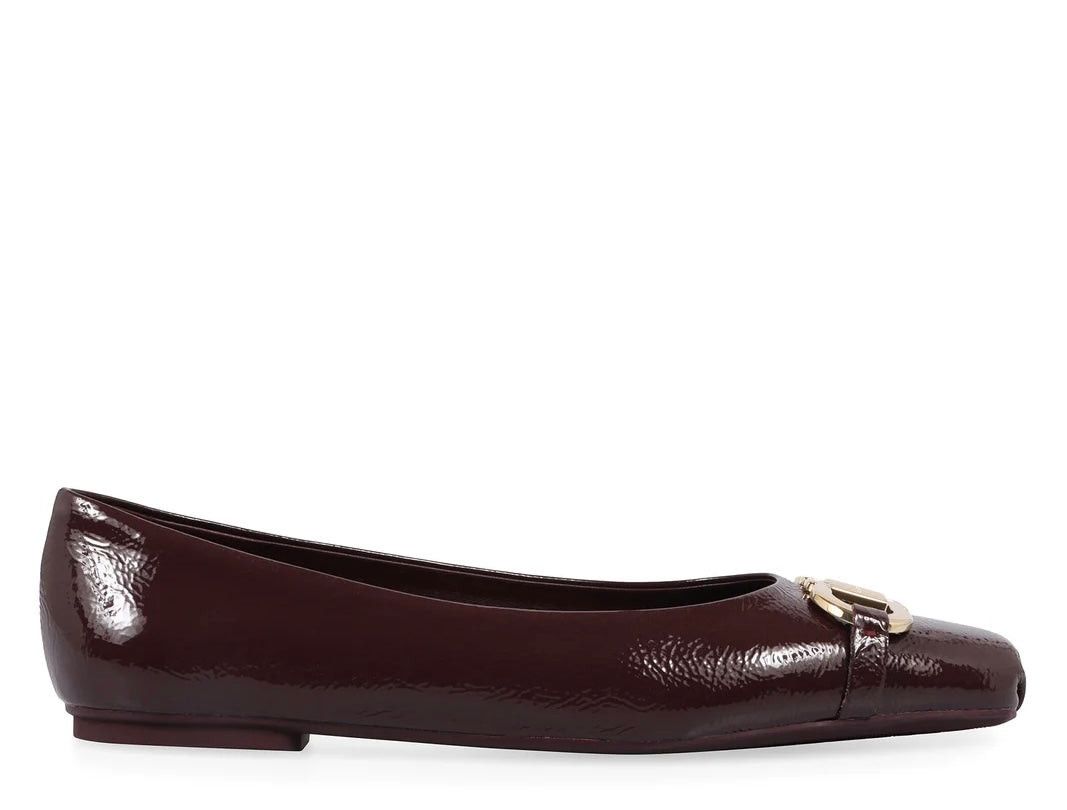 Ferragamo Gancini Embellished Ballet Flats SIZE 9