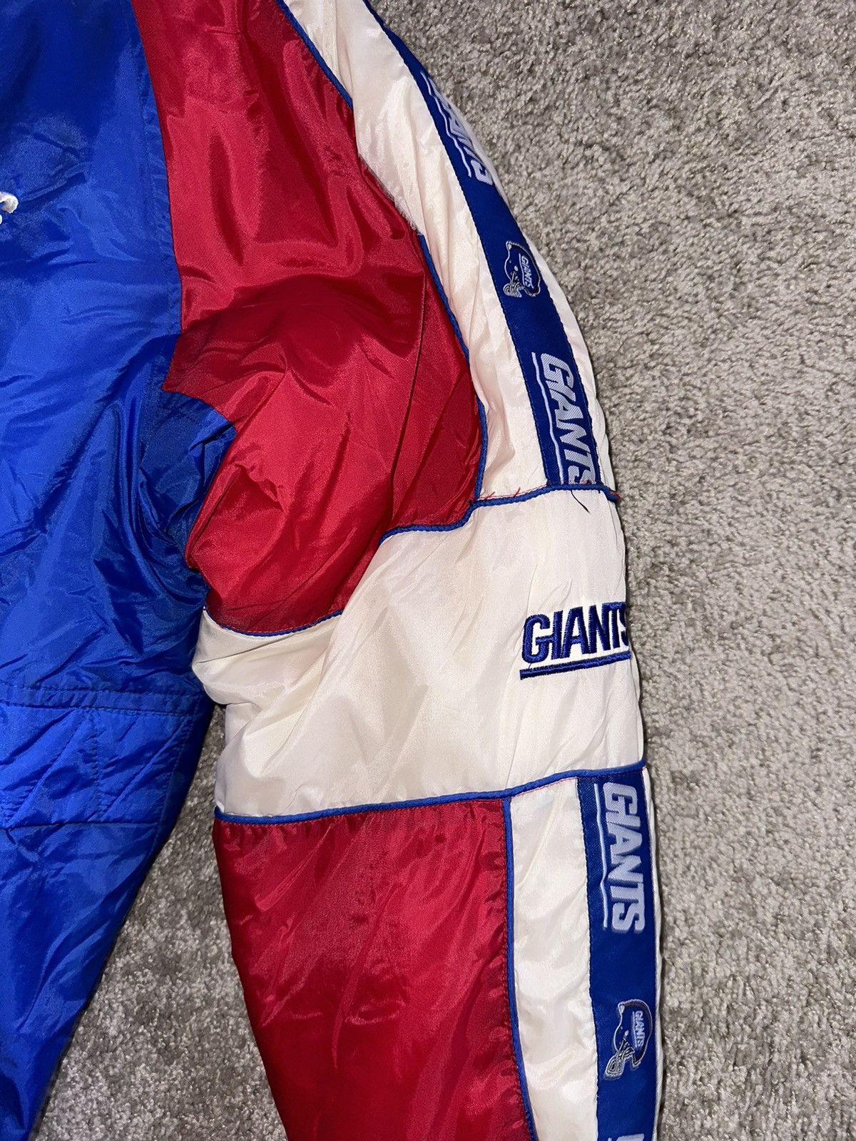 NFL × Vintage Vintage 90’s New York Giants NFL Gameday TurboZone Jacket Size US XL / EU 56 / 4 - 5 Thumbnail