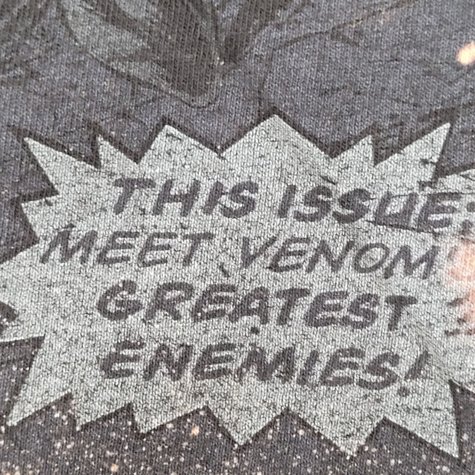 Marvel Comics Marvel-Universe Venom Shirt Womens XL 22x27 Bleached Baggy Size XL / US 12-14 / IT 48-50 - 10 Thumbnail