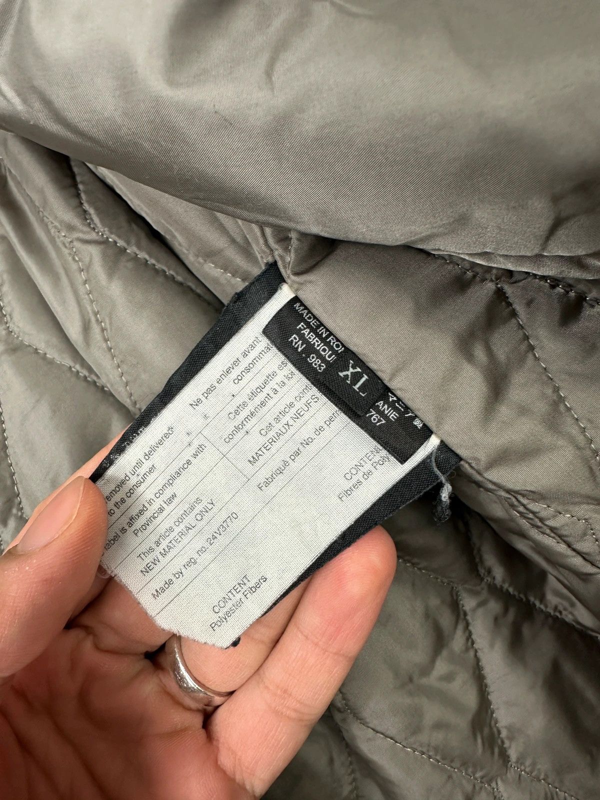 Prada Prada Sport FW01-05 Khaki Brown Corduroy Padded Jacket Size US XL / EU 56 / 4 - 9 Thumbnail