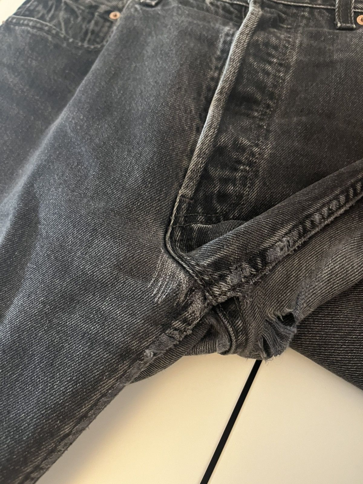 Levi's × Vetements Vetements X Levi’s Back logo embroidery black Size US 34 / EU 50 - 8 Thumbnail