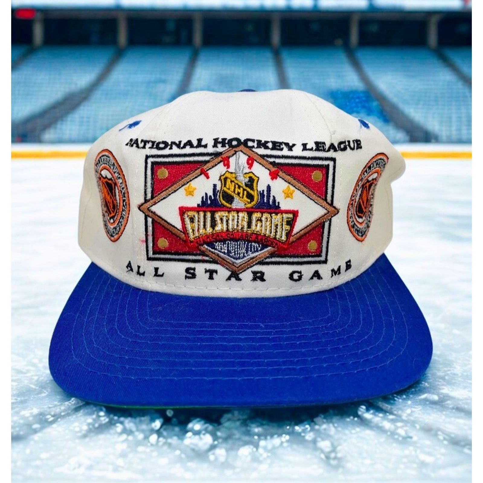 Starter NHL All Star Game 1994 Starter Snapback Hat MSG Vintage NWT Size ONE SIZE - 1 Thumbnail