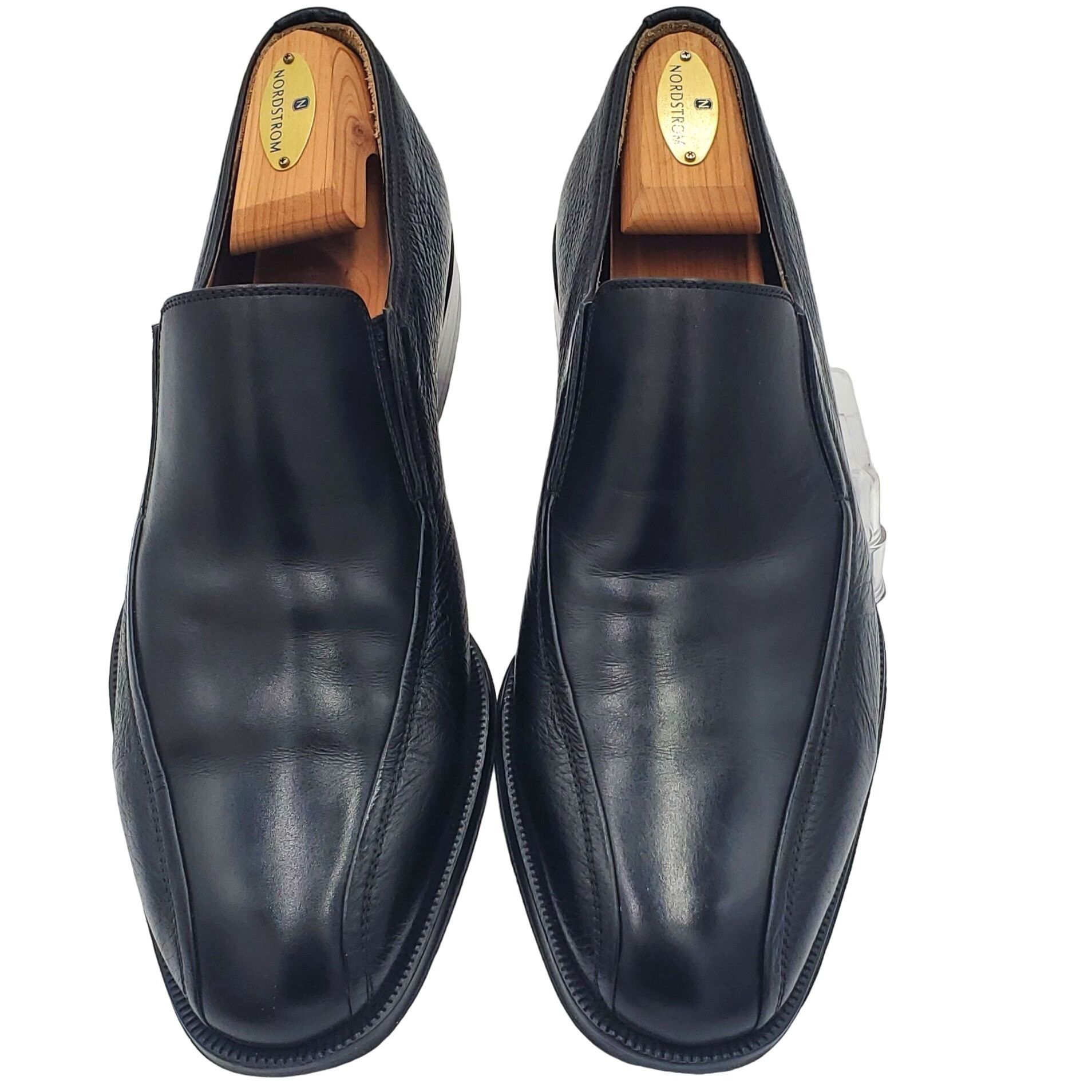 Magnanni Spain Magnanni Men's size 10 Black Leather Loafer Dress Shoe Size US 10 / EU 43 - 2 Thumbnail