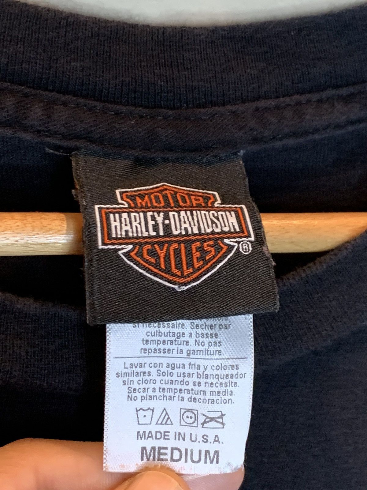 Harley Davidson *RARE* Harley Davidson Skulls Biker Art USA-Made T-Shirt Size US M / EU 48-50 / 2 - 7 Thumbnail