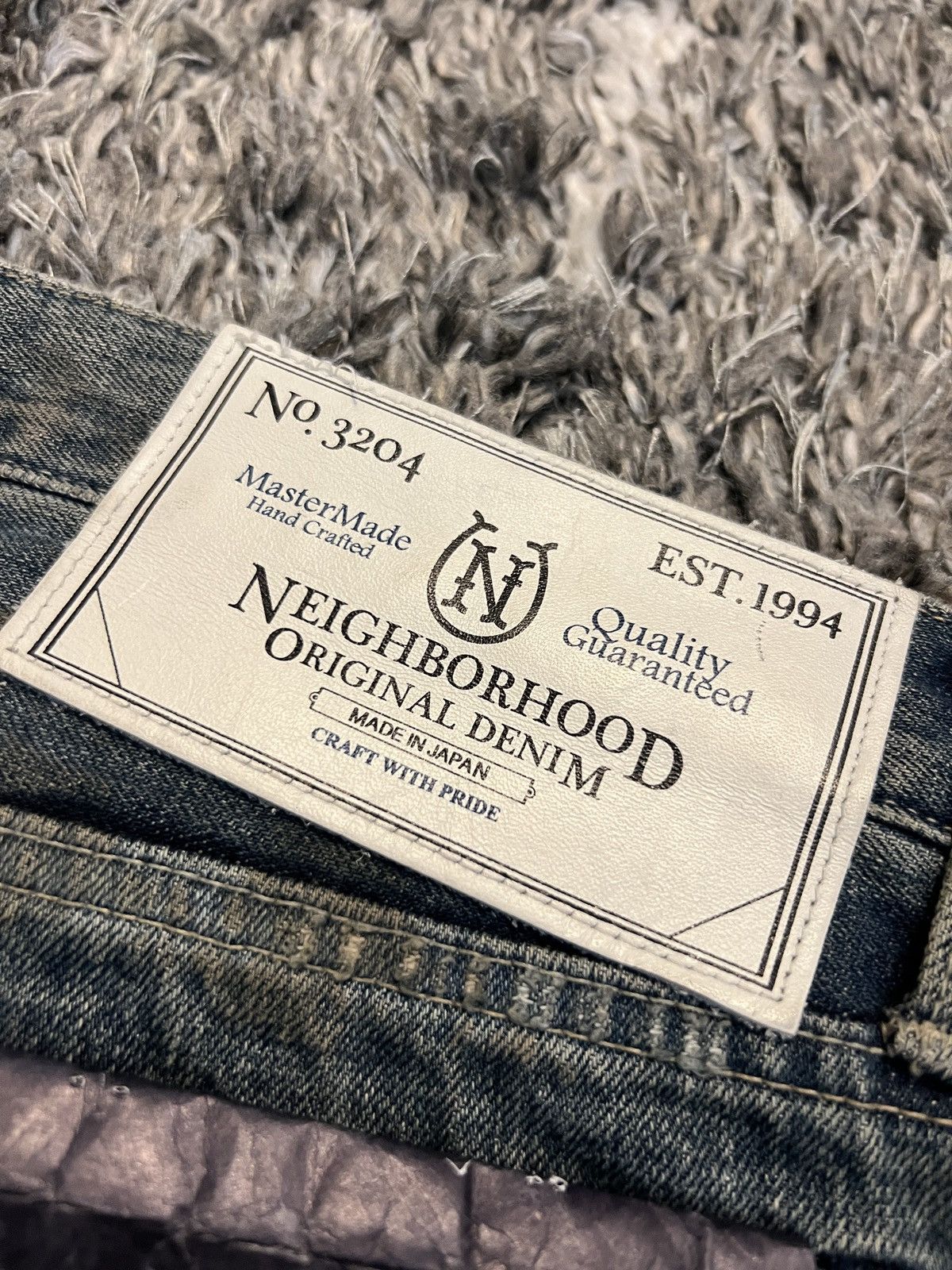 Neighborhood Neighborhood 2017 “Gritty Savage” Limited Edition Denim Size US 34 / EU 50 - 11 Thumbnail