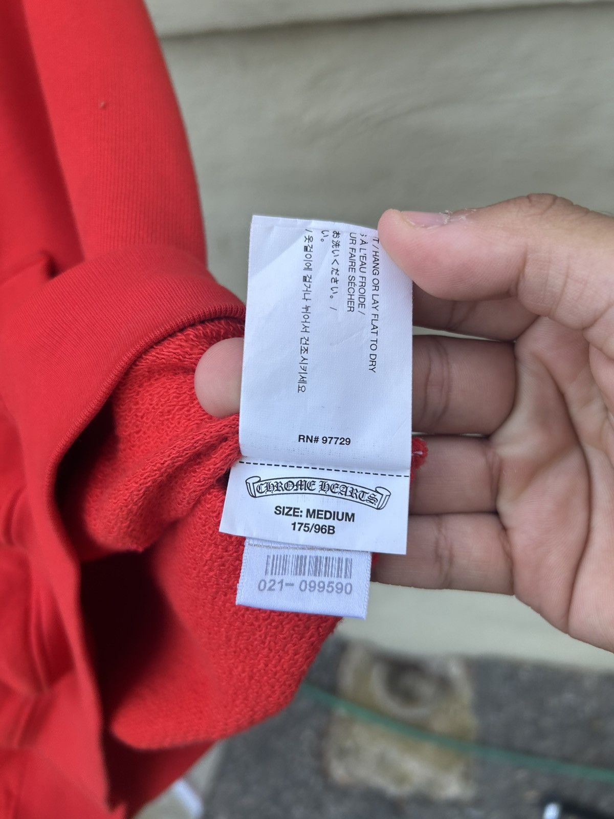 Chrome Hearts Chrome hearts matty boy red chomper hoodie Size US M / EU 48-50 / 2 - 15 Thumbnail