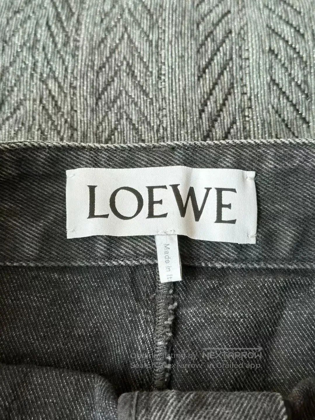 Loewe Loewe Logo Print Straight Jeans. Size US 38 / EU 54 - 3 Thumbnail