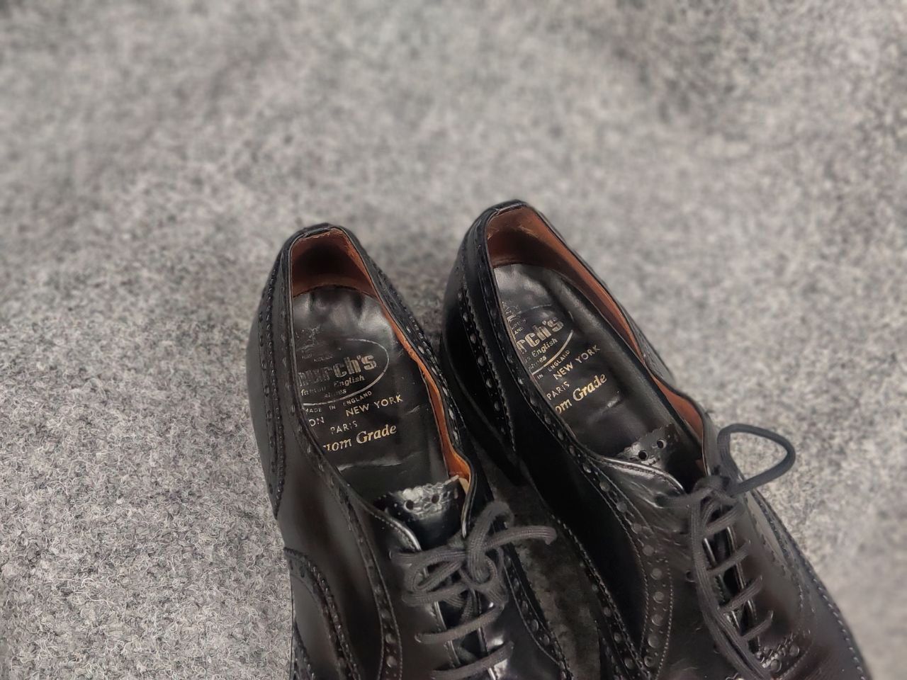 Church's Church's Burwood Polished Binder Brogue Black Leater shoes Size US 10 / EU 43 - 19 Thumbnail