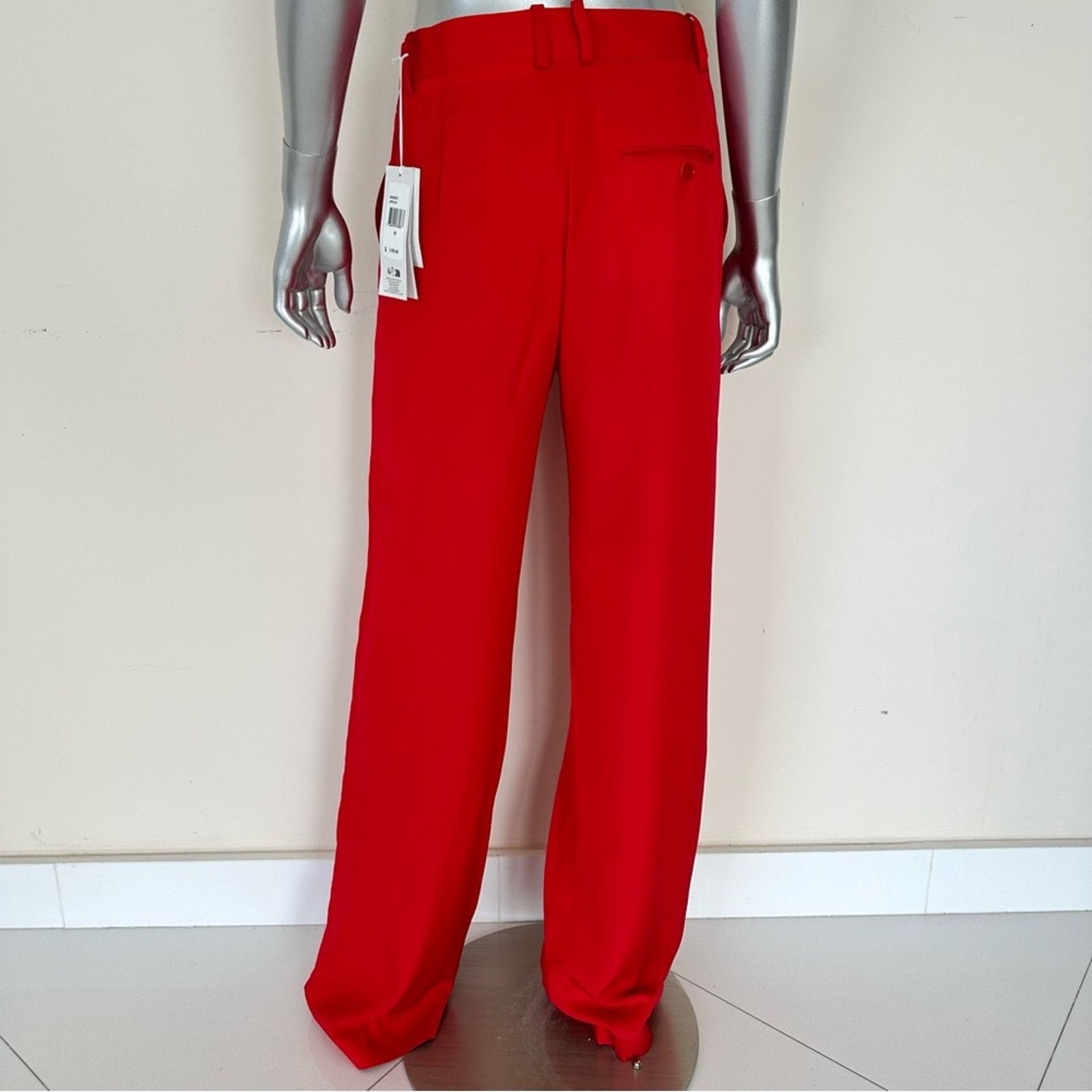 Stella McCartney NWT!!! Stella McCartney silk pants size 40 IT or 6 US 975$ Size 28" / US 6 / IT 42 - 3 Thumbnail