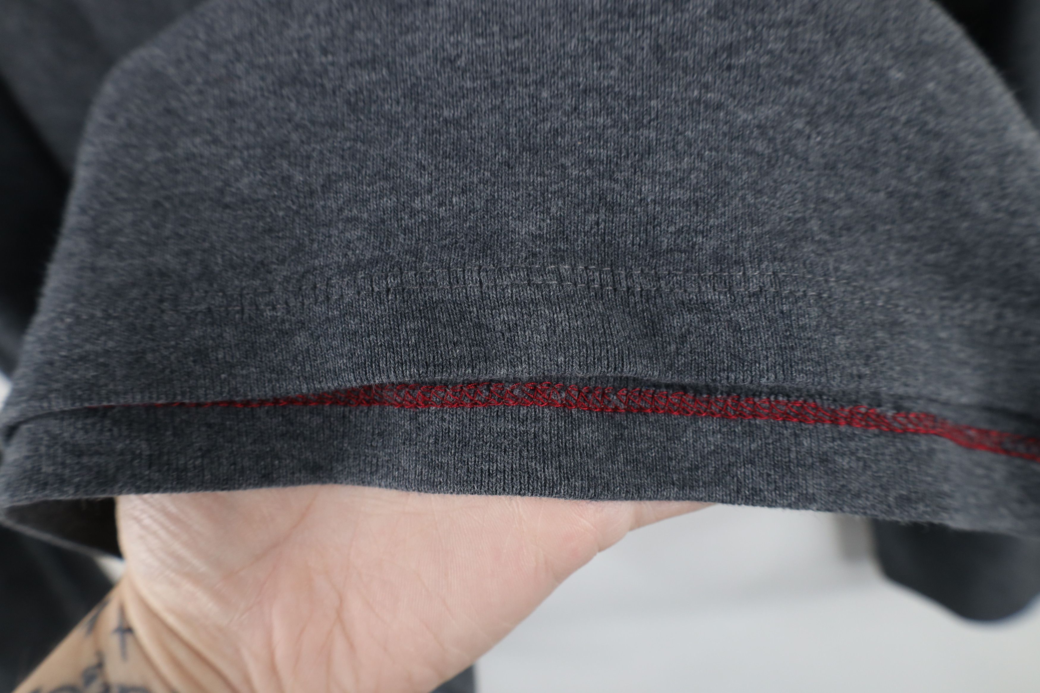 Gap Vintage 90s Gap Ribbed Knit Turtleneck T-Shirt Gray Cotton Size US L / EU 52-54 / 3 - 6 Thumbnail
