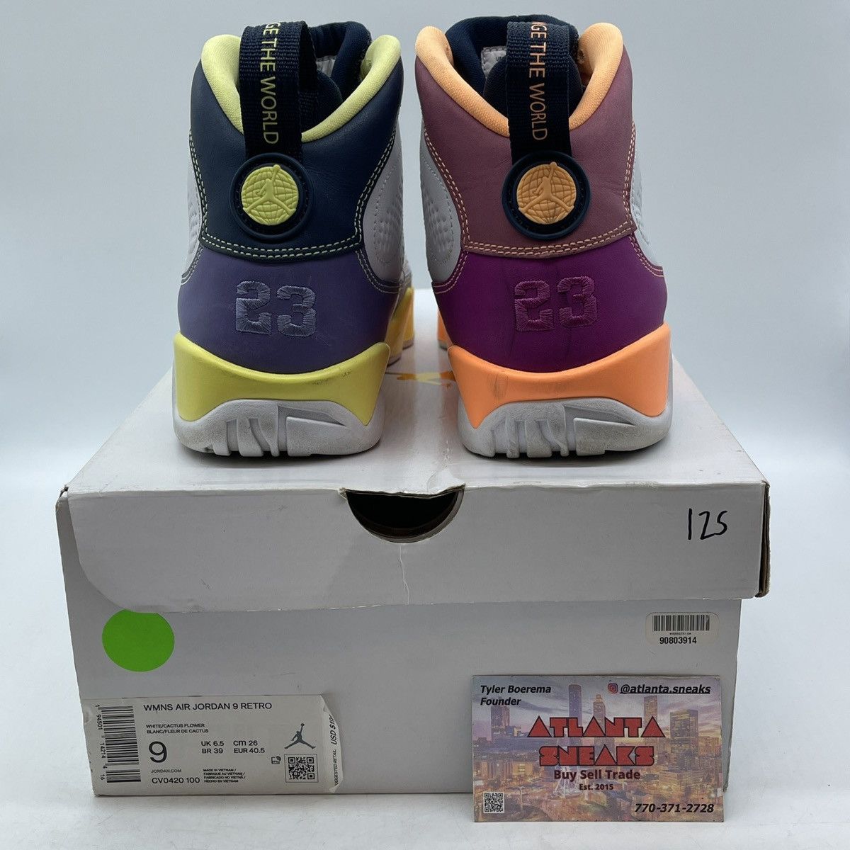 Jordan Brand Wmns air Jordan 9 change the world Size US 9 / IT 39 - 3 Thumbnail