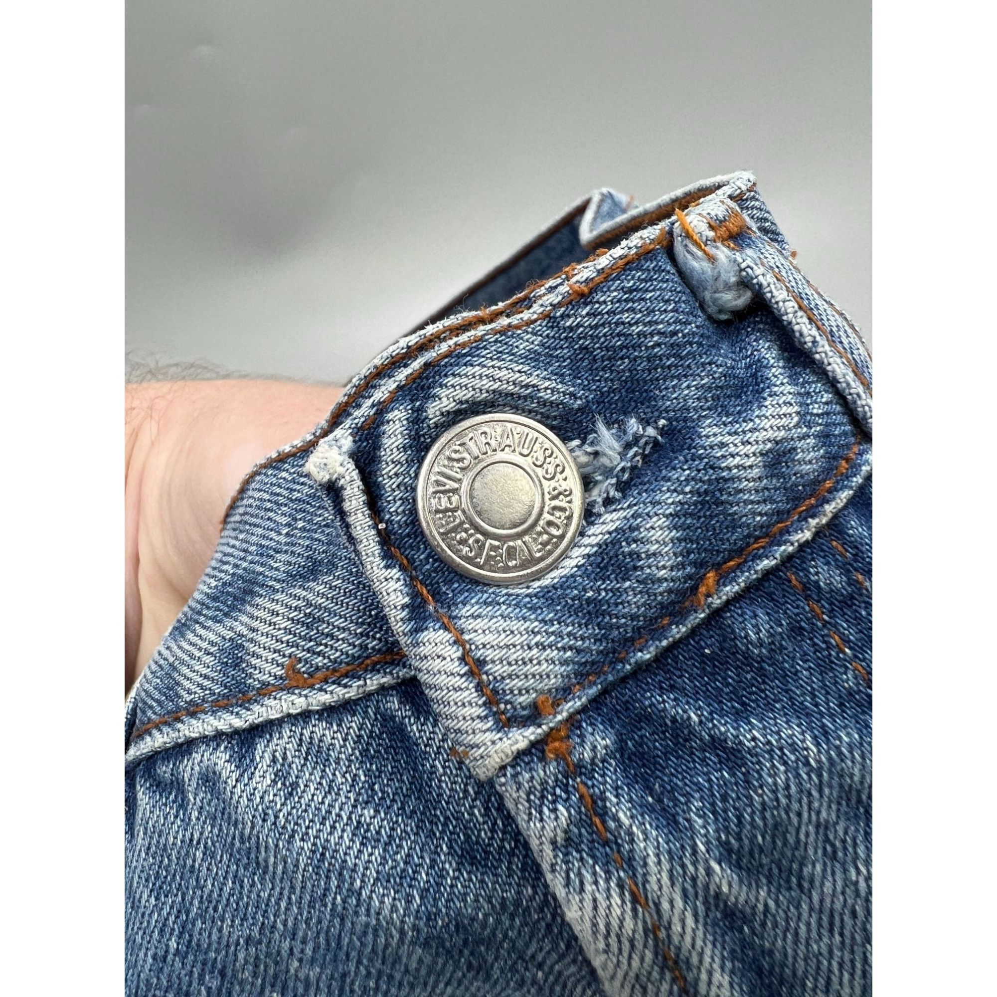 Levi's Levi’s 501 Made in USA Denim Jeans Pants (Y0912) Size US 31 - 5 Thumbnail