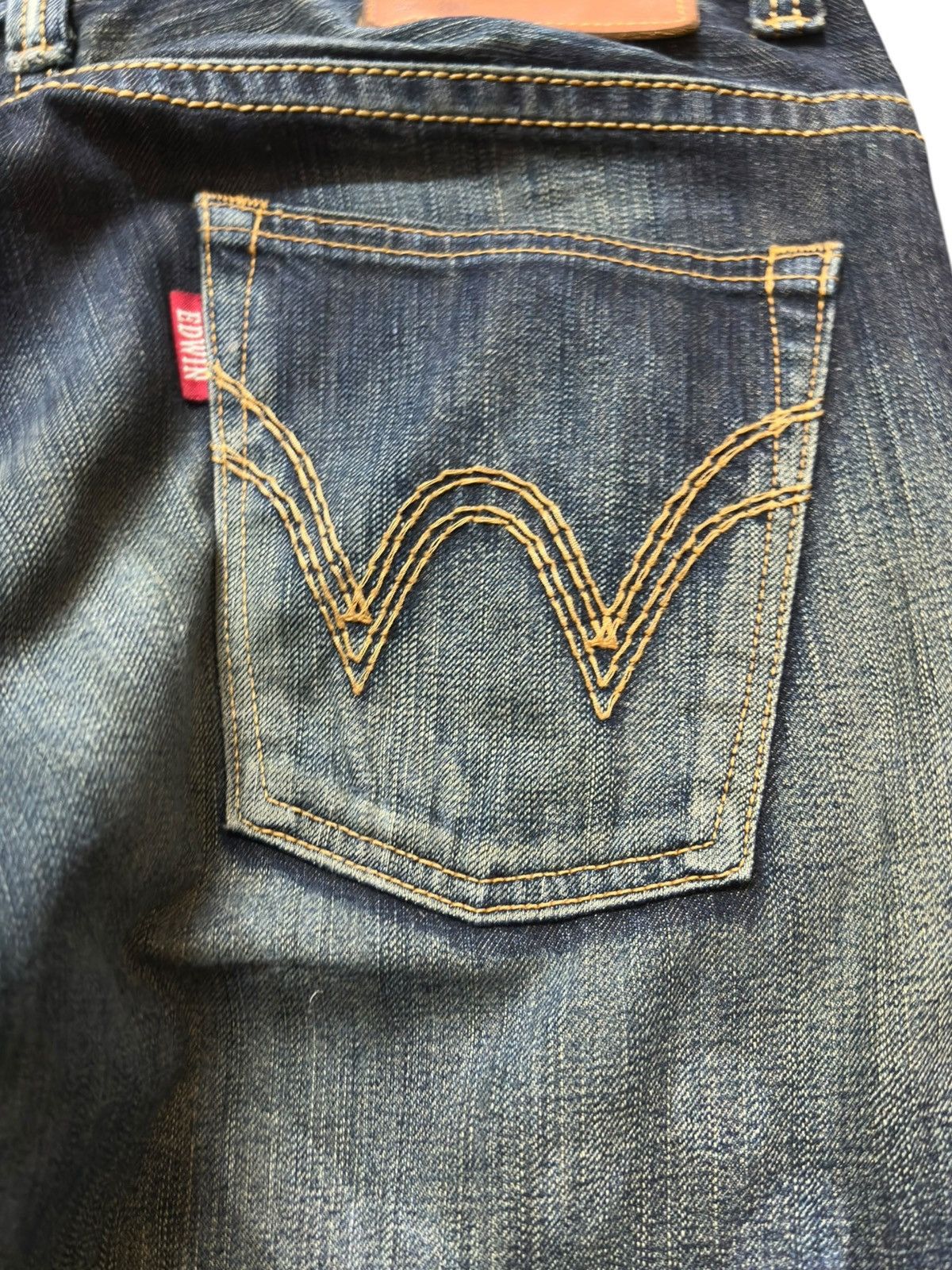 Edwin Vintage Edwin Exclusive Vintage Mudwash Grunge Deni Size US 37 - 6 Thumbnail