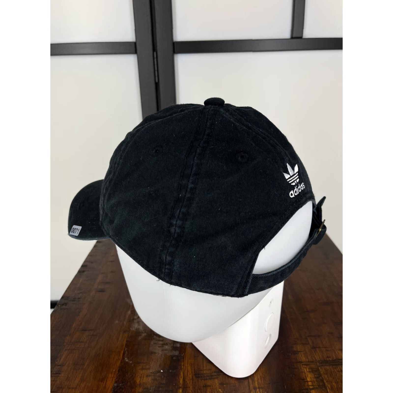 Adidas Adidas Golf Hat Strap Back One Size Black Adjustable 100% Cotton Twill Women’s Sports Size ONE SIZE - 6 Thumbnail