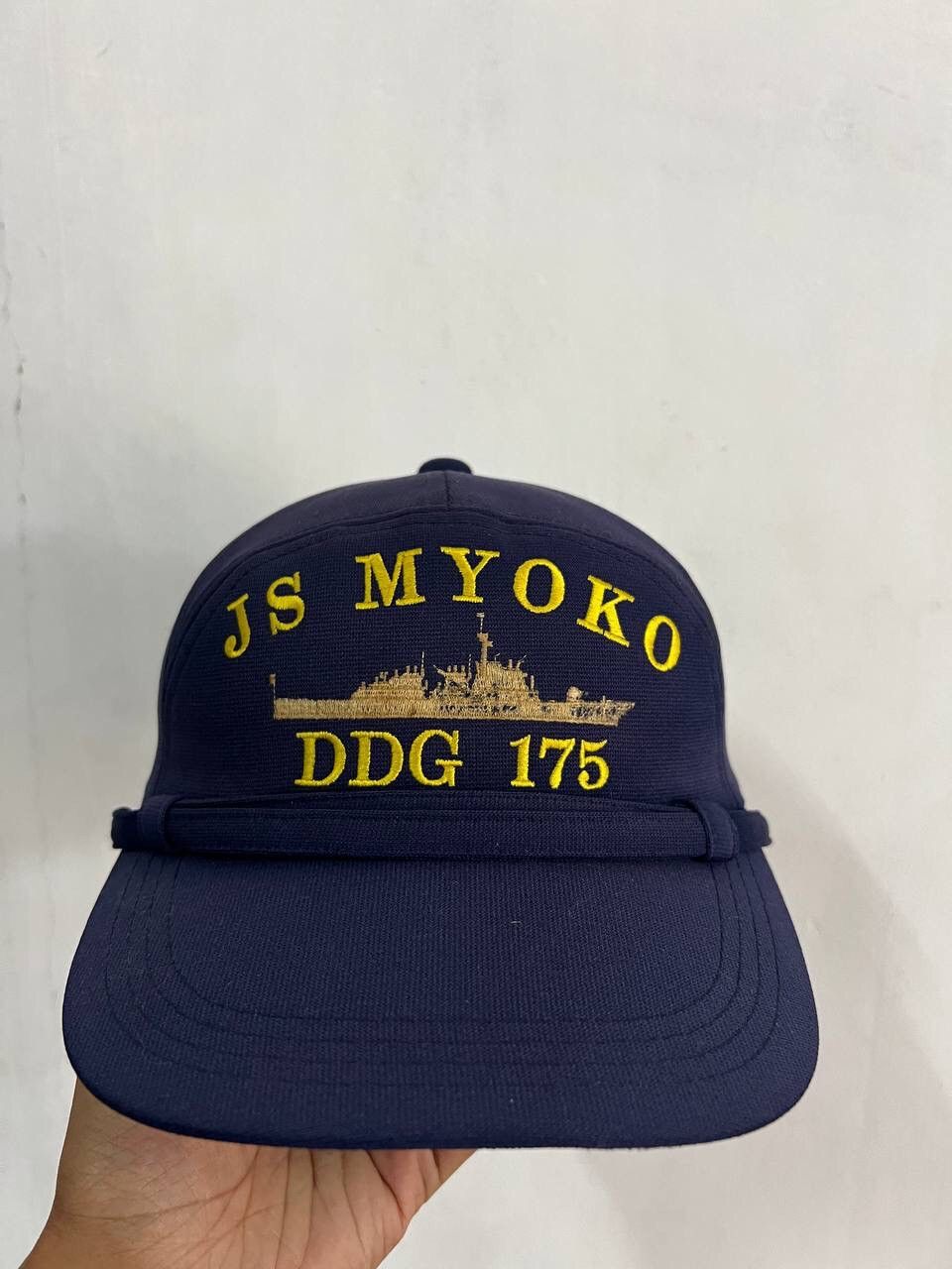 Vintage Vintage JS Myoko DDG 175 Indigo Smile Hat Size ONE SIZE - 6 Thumbnail
