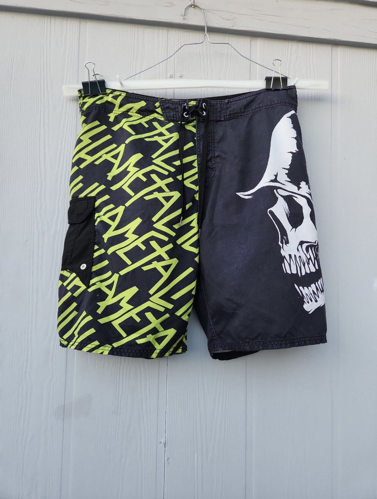 Metal Mulisha black/green metal mulisha swim shorts Size US 38 / EU 54 - 1 Thumbnail