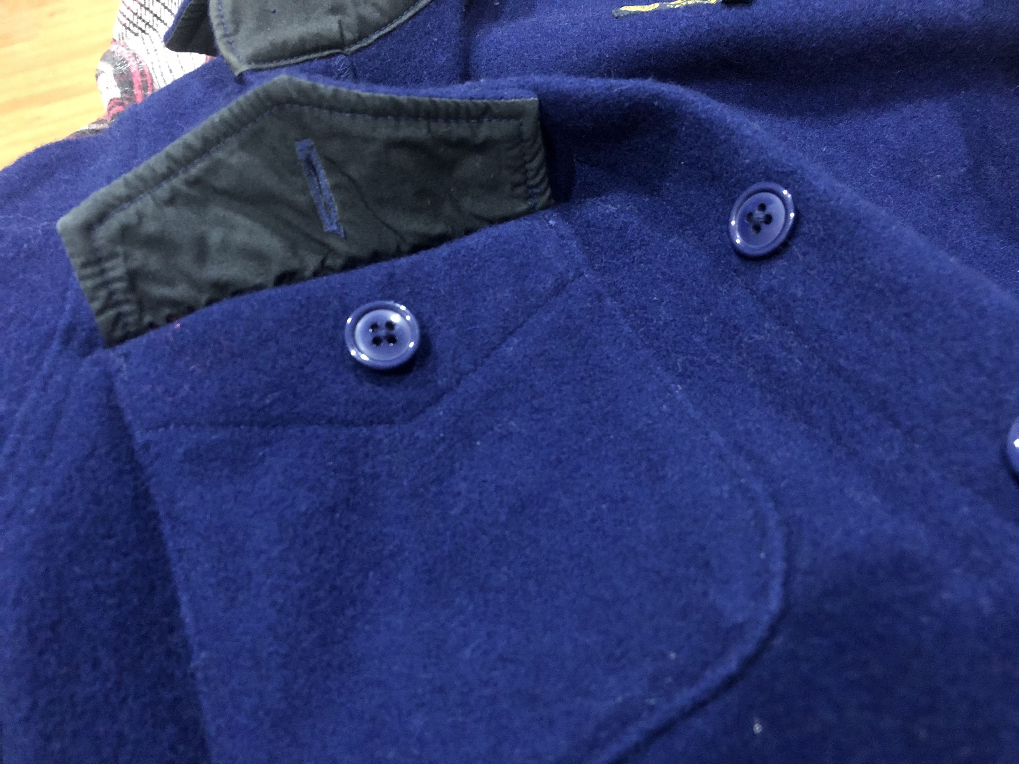 Japanese Brand Rugged Factory USN Wool Work Shirt like Filson Size US S / EU 44-46 / 1 - 7 Thumbnail