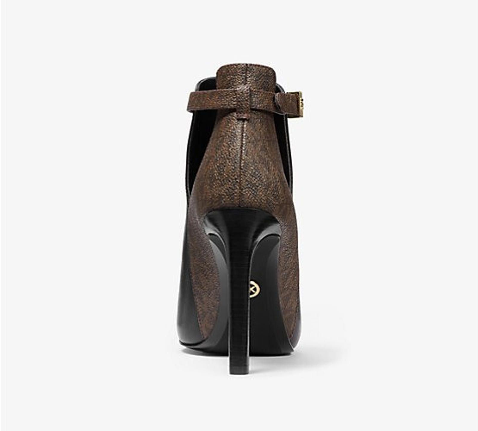 Michael Kors Michael Kors Lawson Open Toe Signature Logo Boot 8 M Size US 8 / IT 38 - 3 Thumbnail