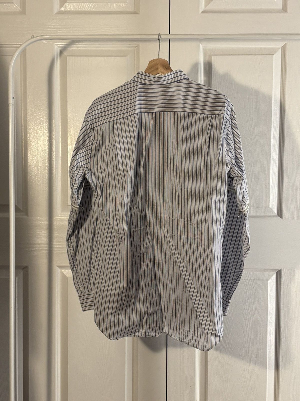 Comme des Garcons Striped Zip Off Button Down Size US L / EU 52-54 / 3 - 2 Thumbnail
