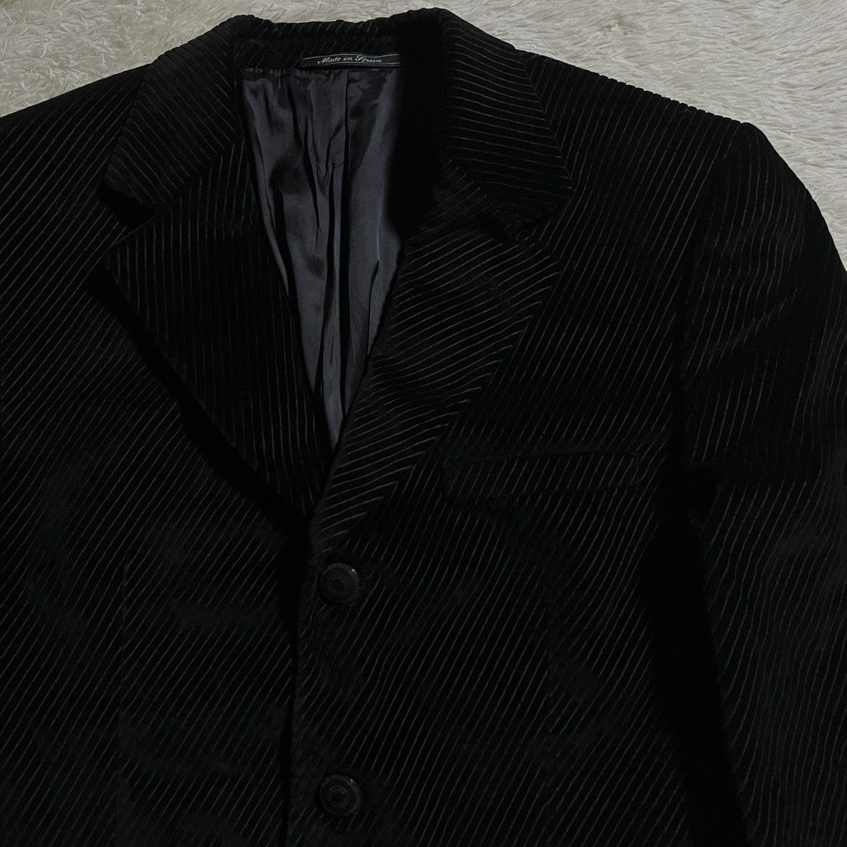 Versace Versace Classic V2 Velvet Coat Size 48R - 2 Thumbnail