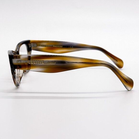 Celine NEW CELINE EYEGLASSES CL50012I 055 DARK HAVANA WOMEN EYEWEAR Size ONE SIZE - 6 Thumbnail