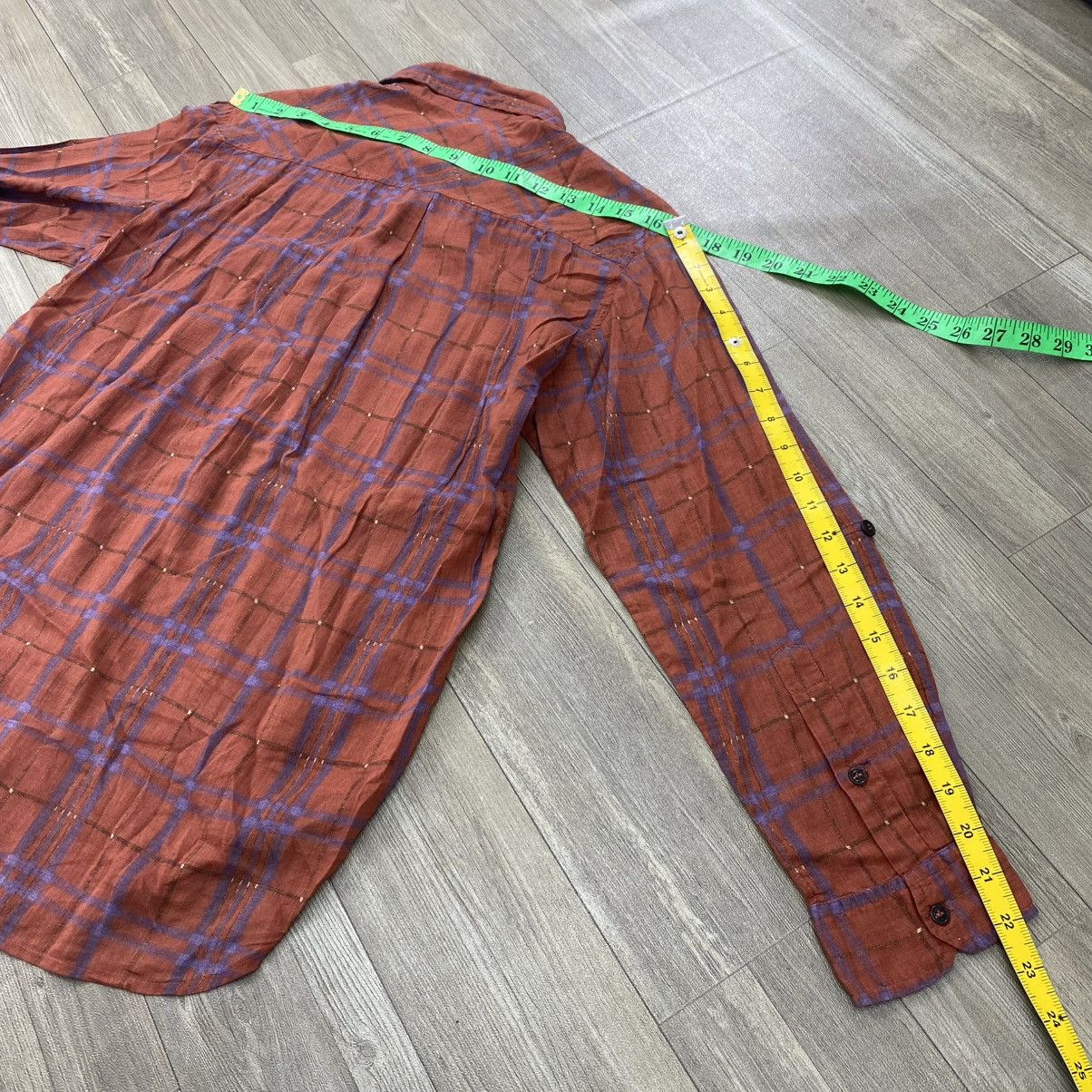 Isabel Marant Etoile Vintage Isabel Marant Etoile Plaid Blouse Button Up Shirt Size S / US 4 / IT 40 - 13 Thumbnail