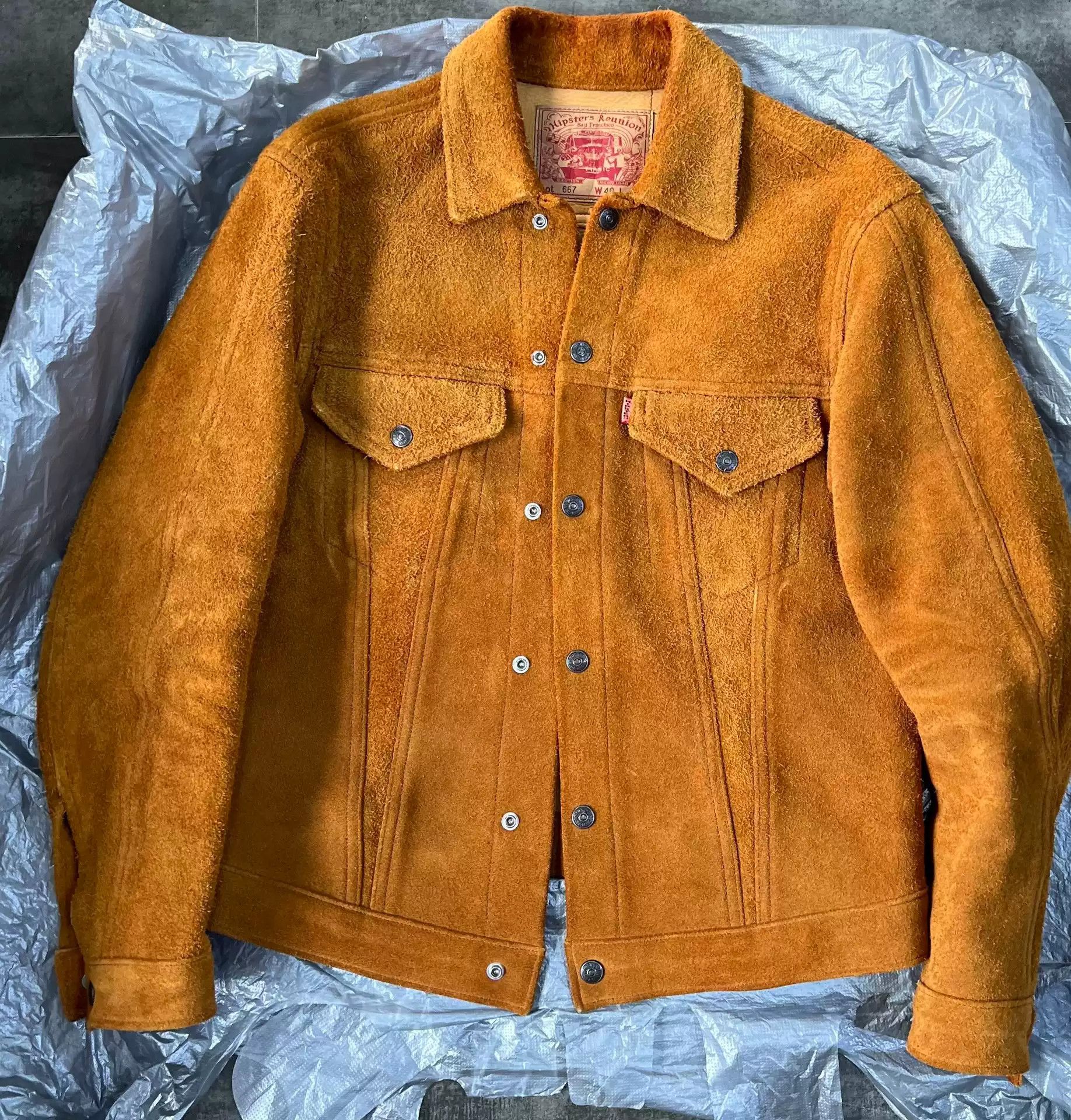Freewheelers Freewheelers suede denim leather clothing Size US L / EU 52-54 / 3 - 1 Thumbnail