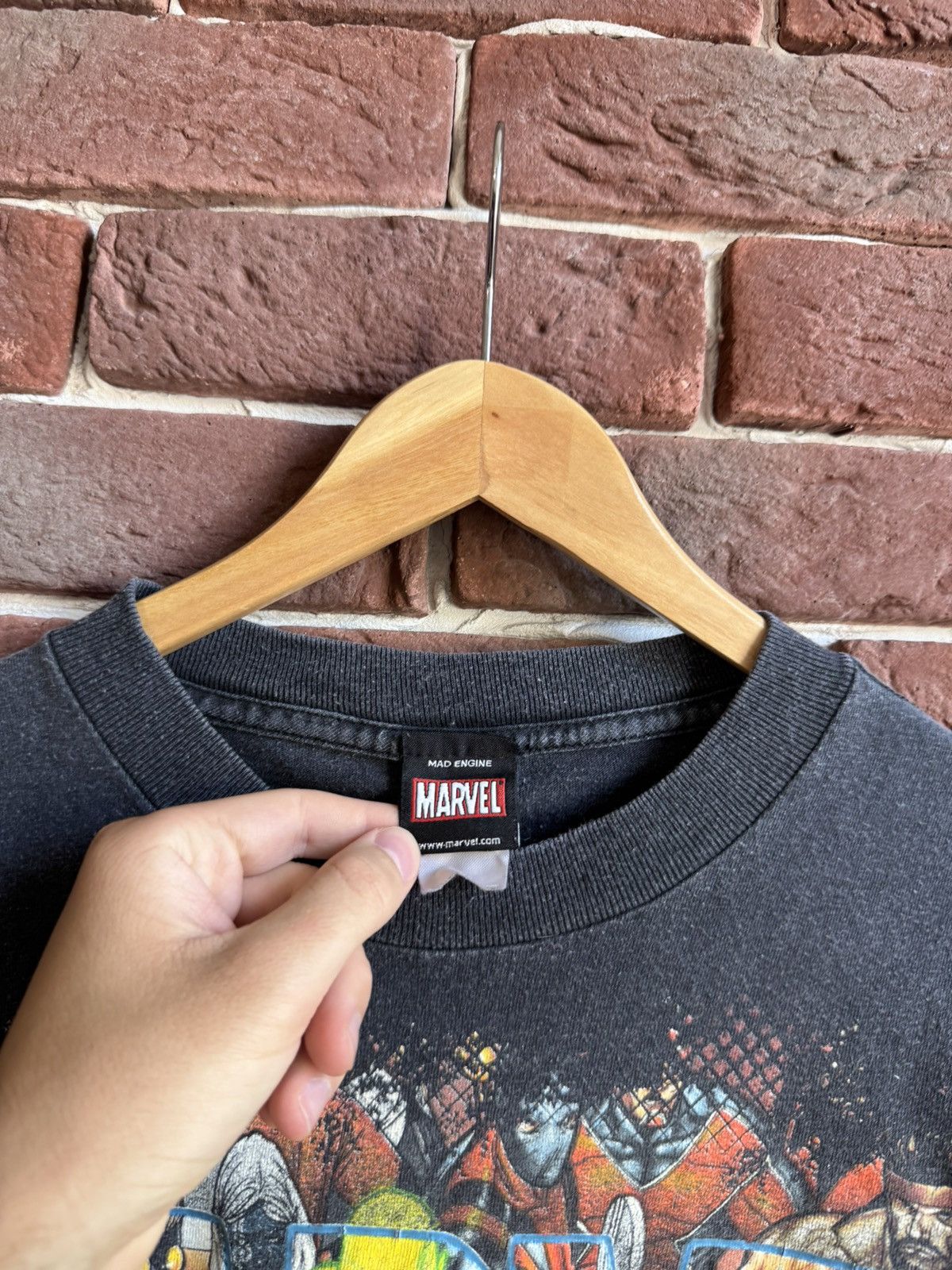 Marvel Comics MARVEL Civil War All Over Print T Shirt Black Cotton Size US M / EU 48-50 / 2 - 5 Thumbnail
