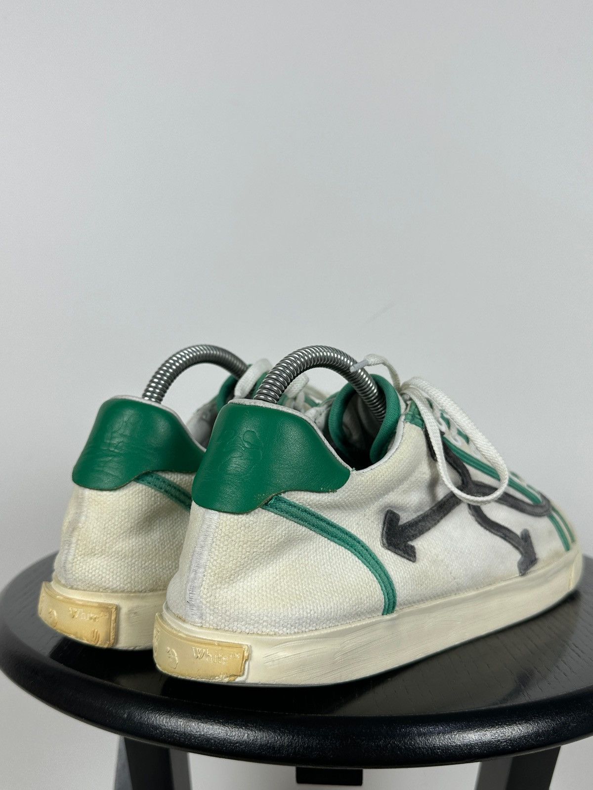 Off-White Off-White Vulcanized Virgil Abloh Low Top Sneakers Size US 9 / EU 42 - 8 Thumbnail