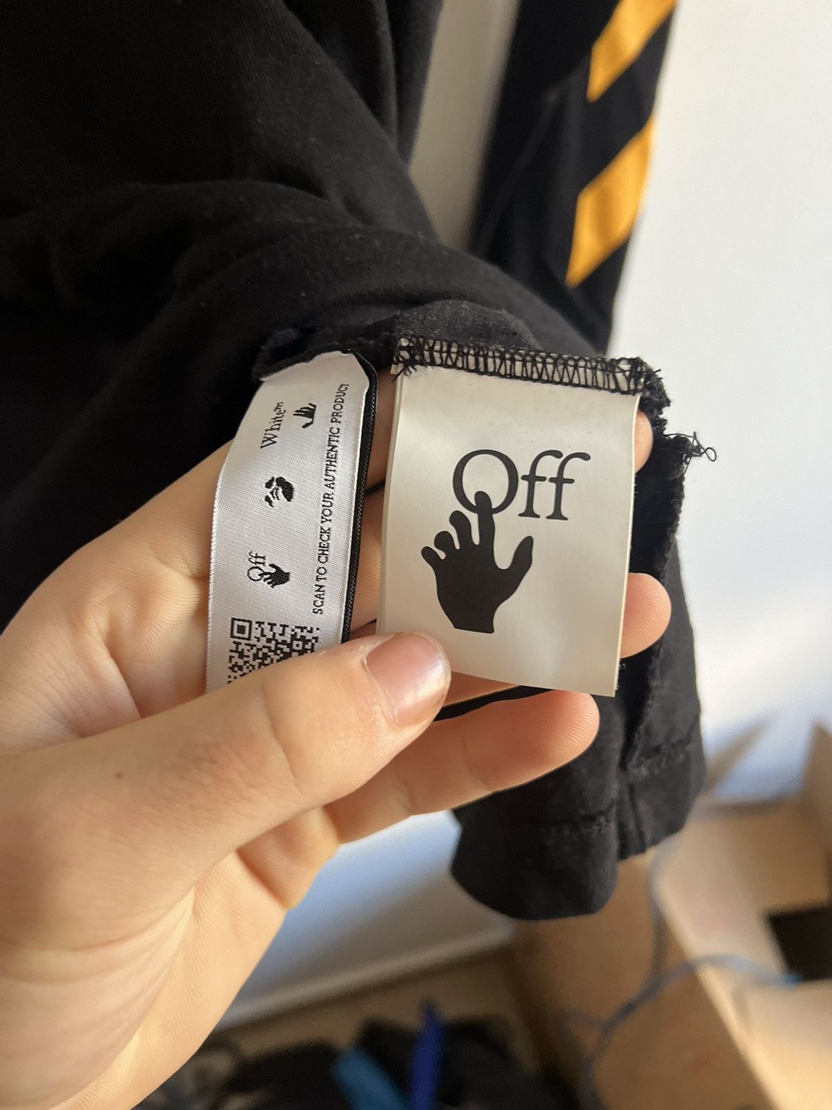 Off-White × Virgil Abloh Off white Caravaggio Long sleeve TEE Size US M / EU 48-50 / 2 - 8 Thumbnail