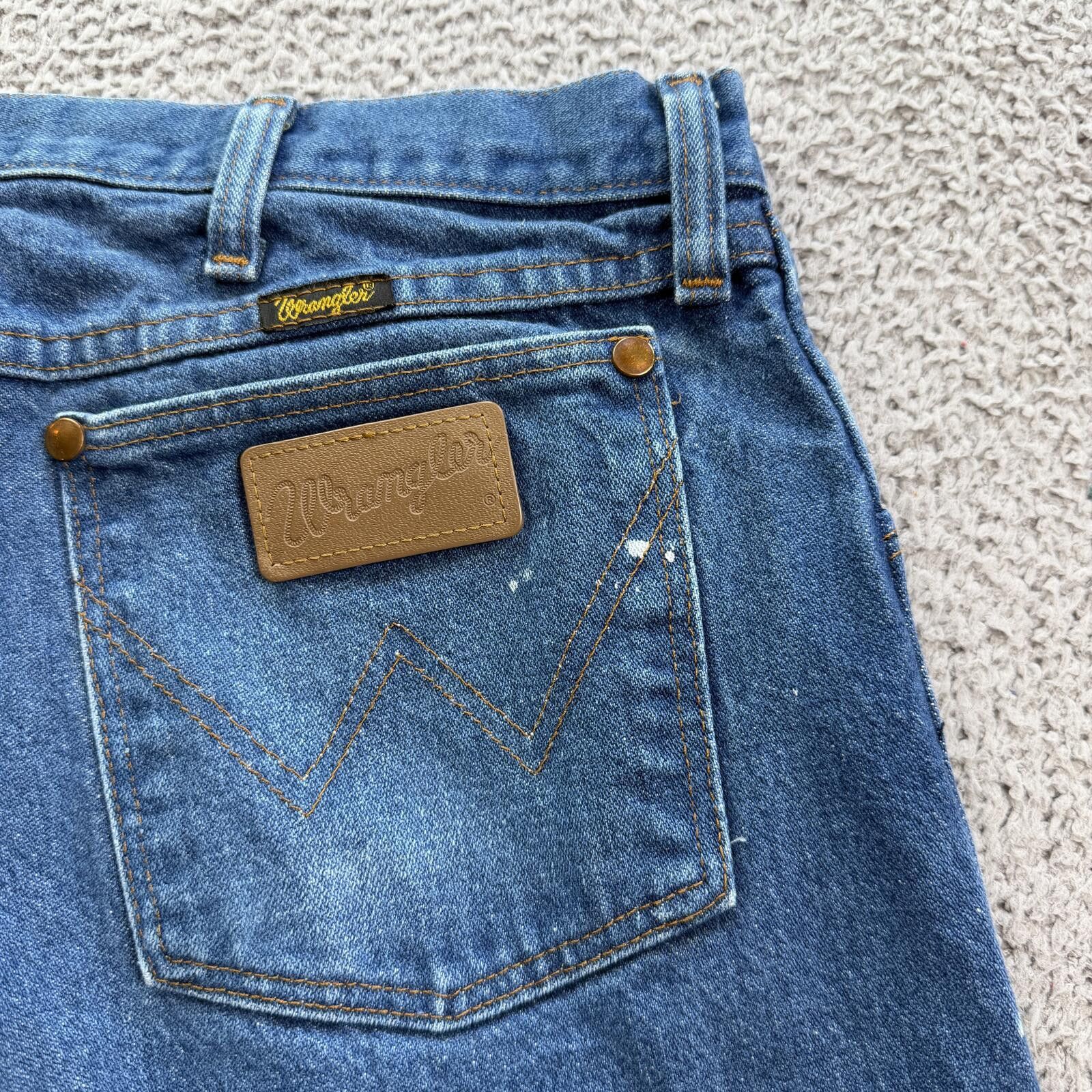 Wrangler Vintage Wrangler 13MWZ Cowboy Cut Jeans 36x30 Western Denim Size US 36 / EU 52 - 6 Thumbnail