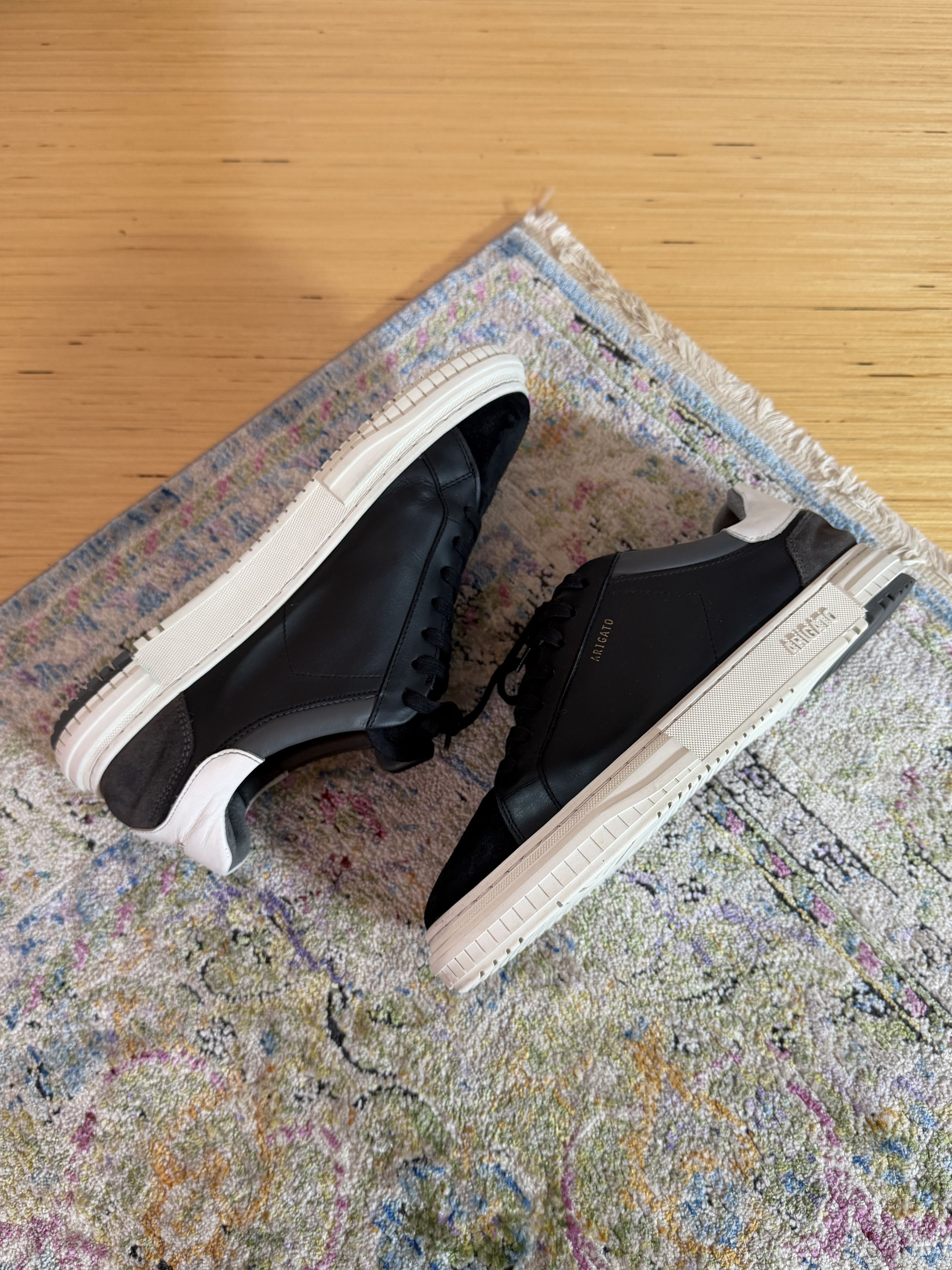 Axel Arigato Axel Arigato Atlas Black Suede Sneakers Size US 11 / EU 44 - 3 Thumbnail