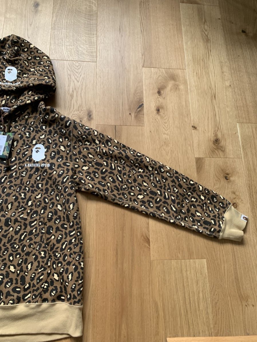 Bape Bape Leopard Hoodie Size US XL / EU 56 / 4 - 2 Thumbnail